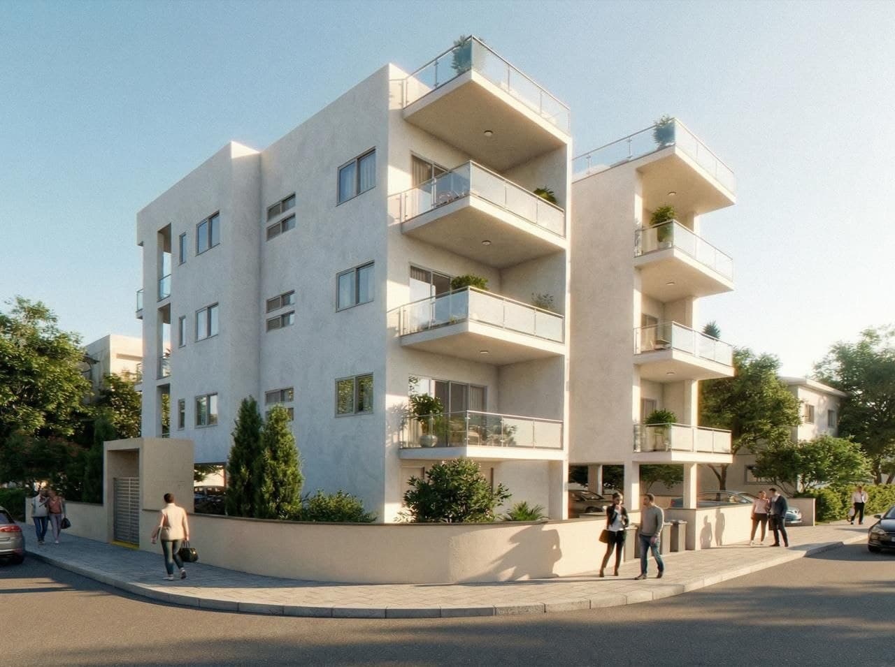2-bedrooms apartments in Limassol, Cyprus.