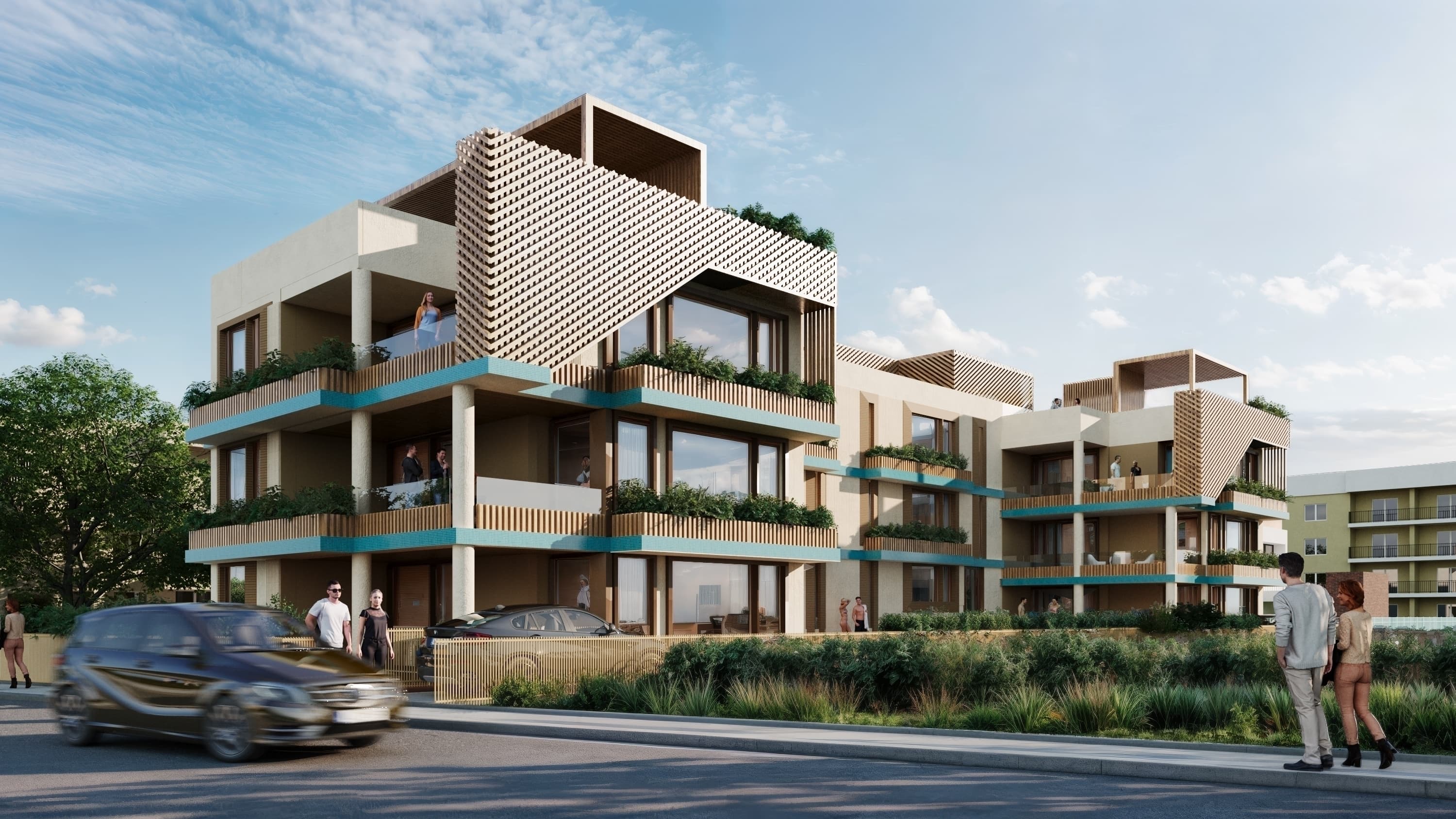 2-bedrooms apartments in Paphos, Cyprus.