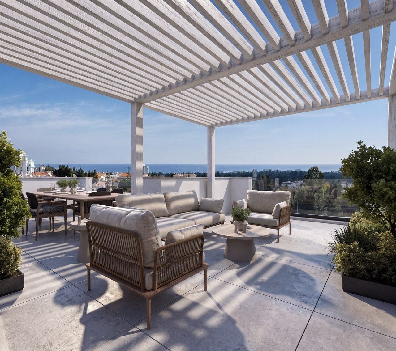 2-bedrooms apartments in Paphos, Cyprus.