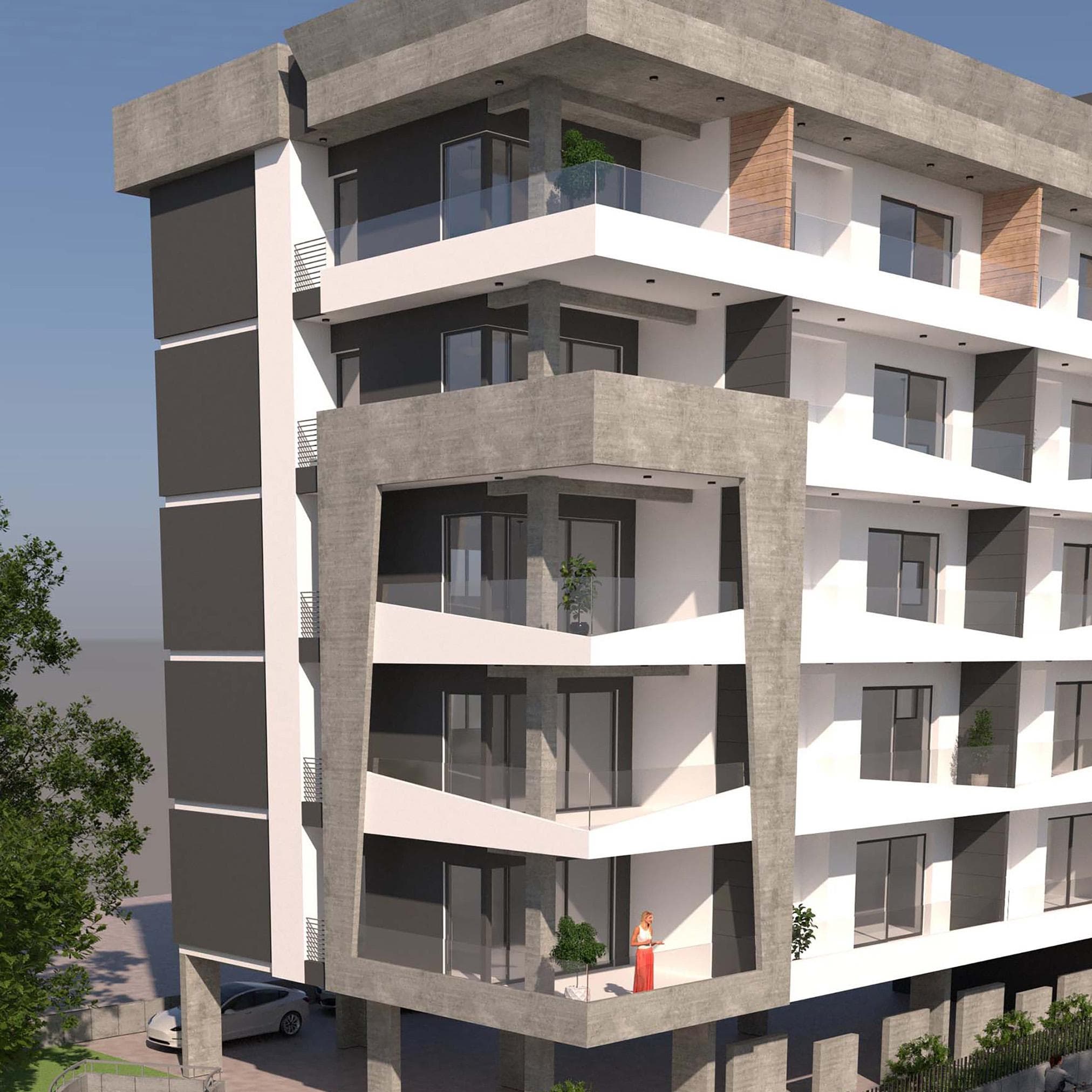 2-bedrooms apartments in Limassol, Cyprus.