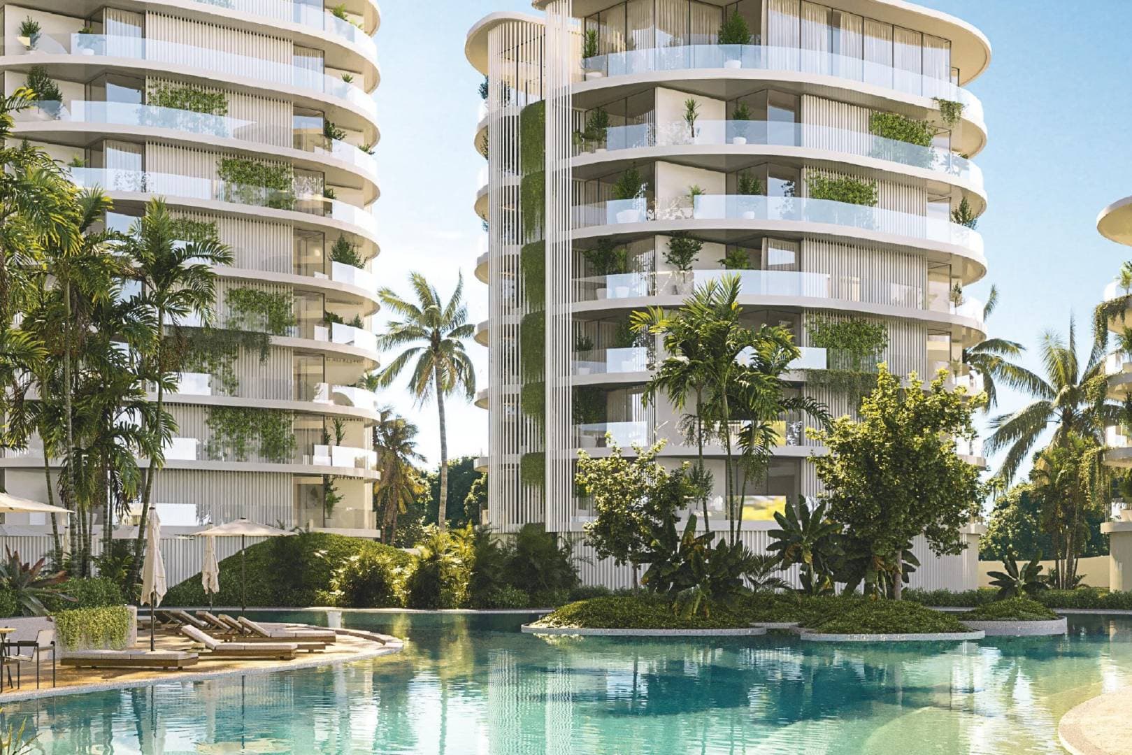 2-bedrooms apartments in Nicosia, Cyprus.
