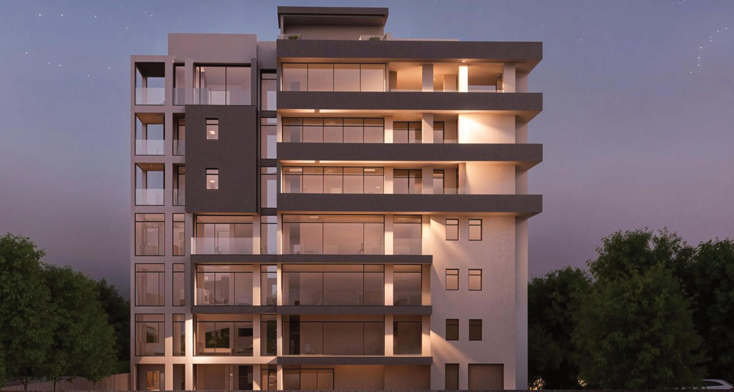 2-bedrooms apartments in Limassol, Cyprus.