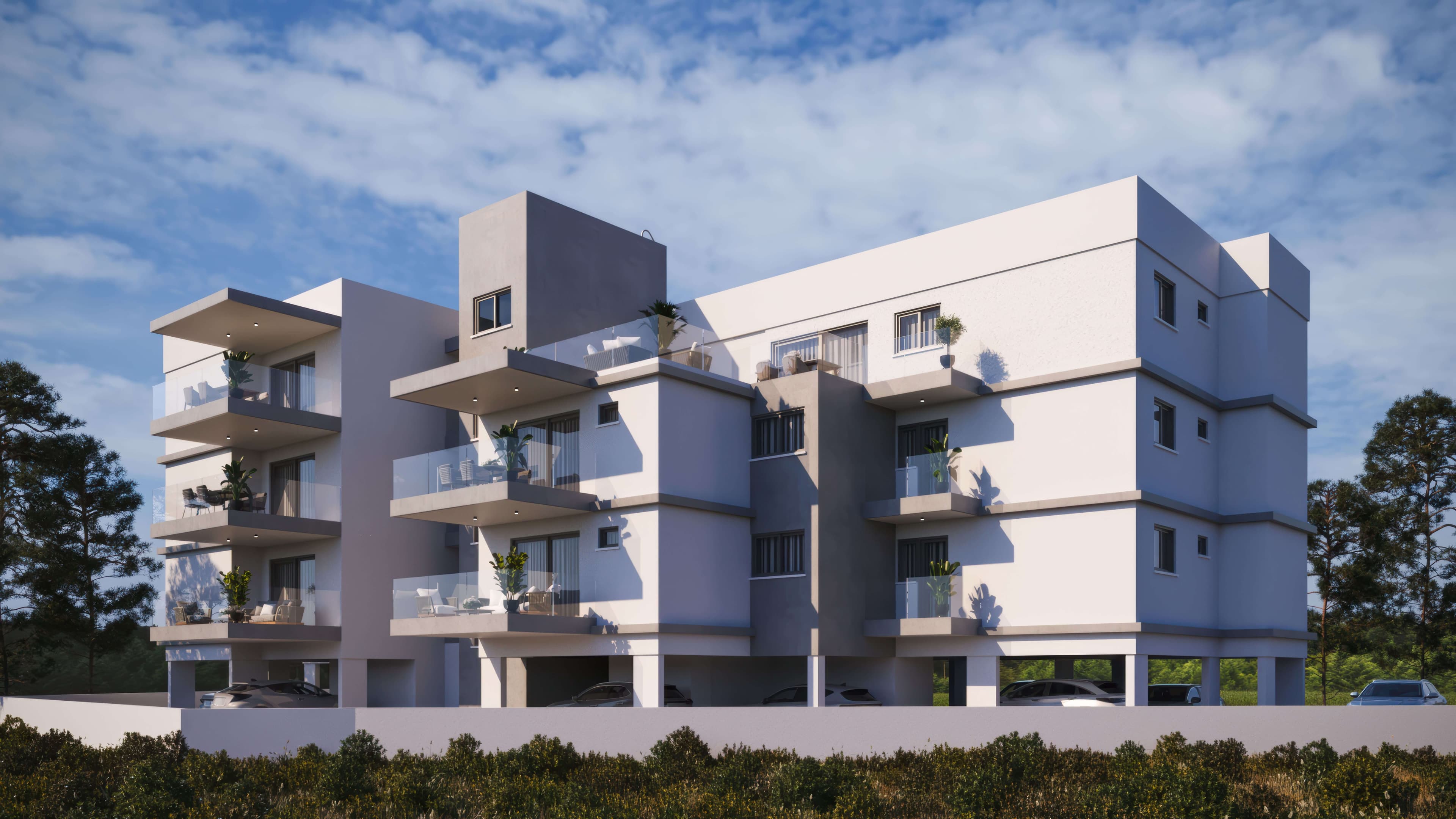 1-bedrooms apartments in Nicosia, Cyprus.