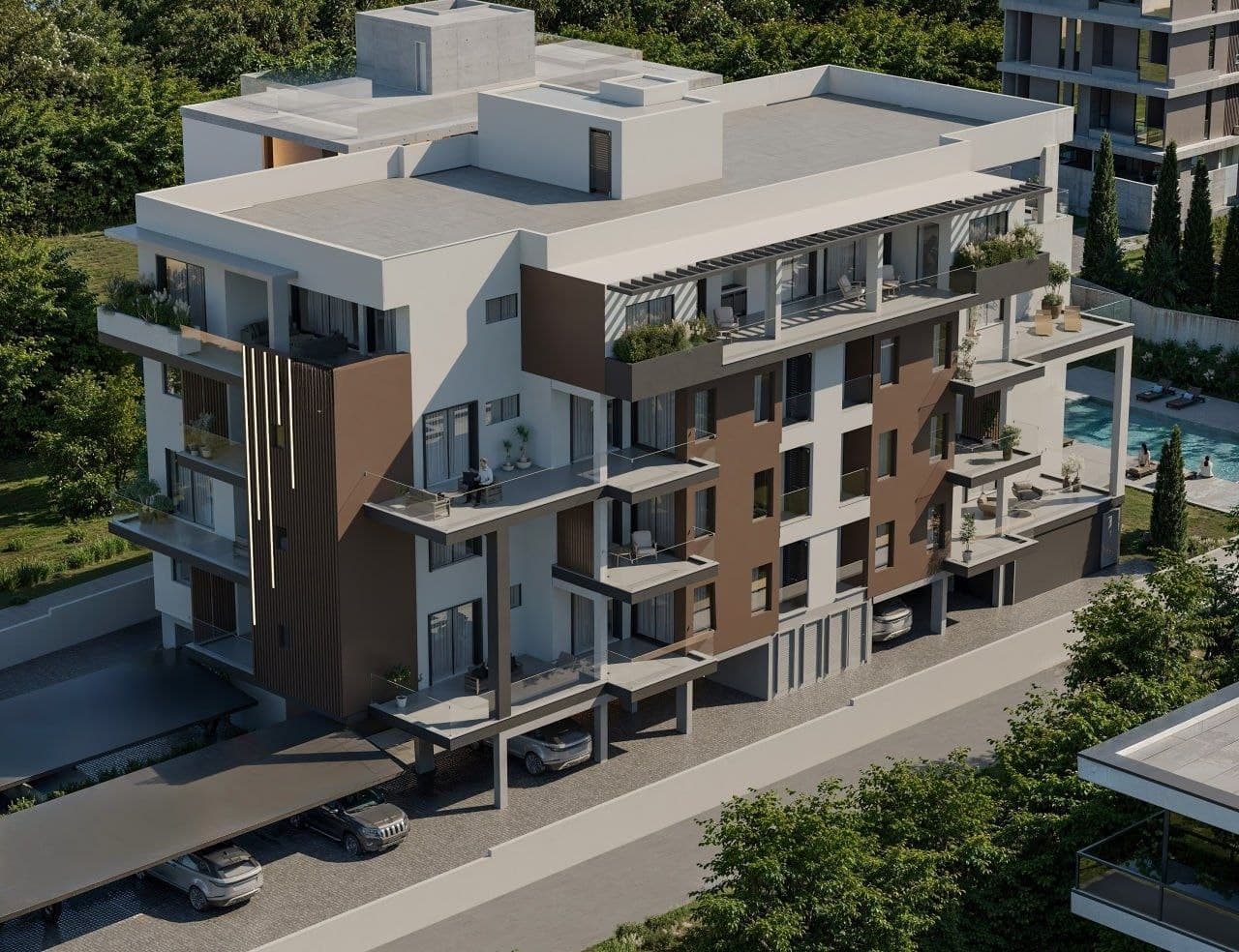 2-bedrooms apartments in Limassol, Cyprus.