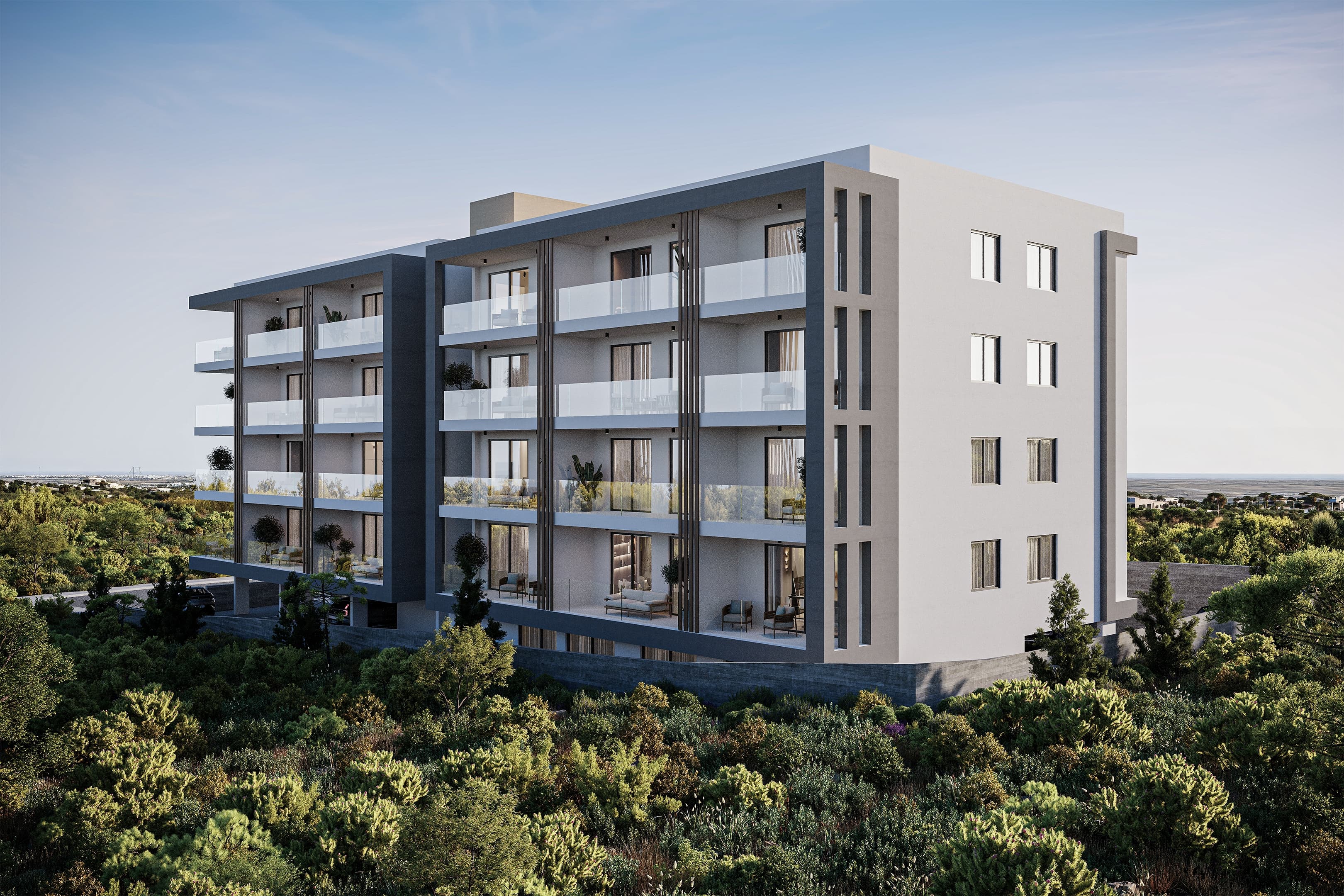 1-bedrooms apartments in Paphos, Cyprus.