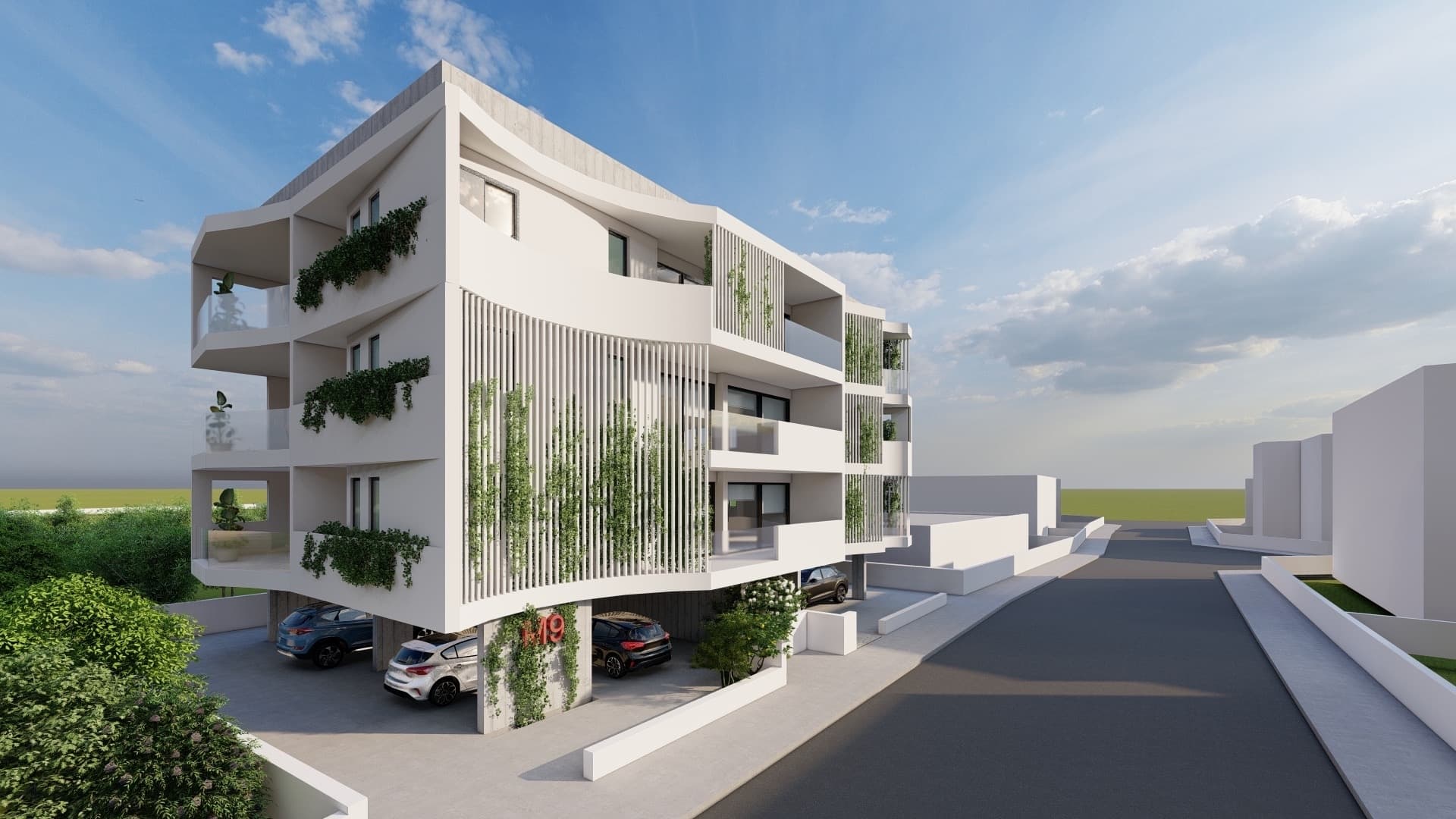 2-bedrooms apartments in Nicosia, Cyprus.