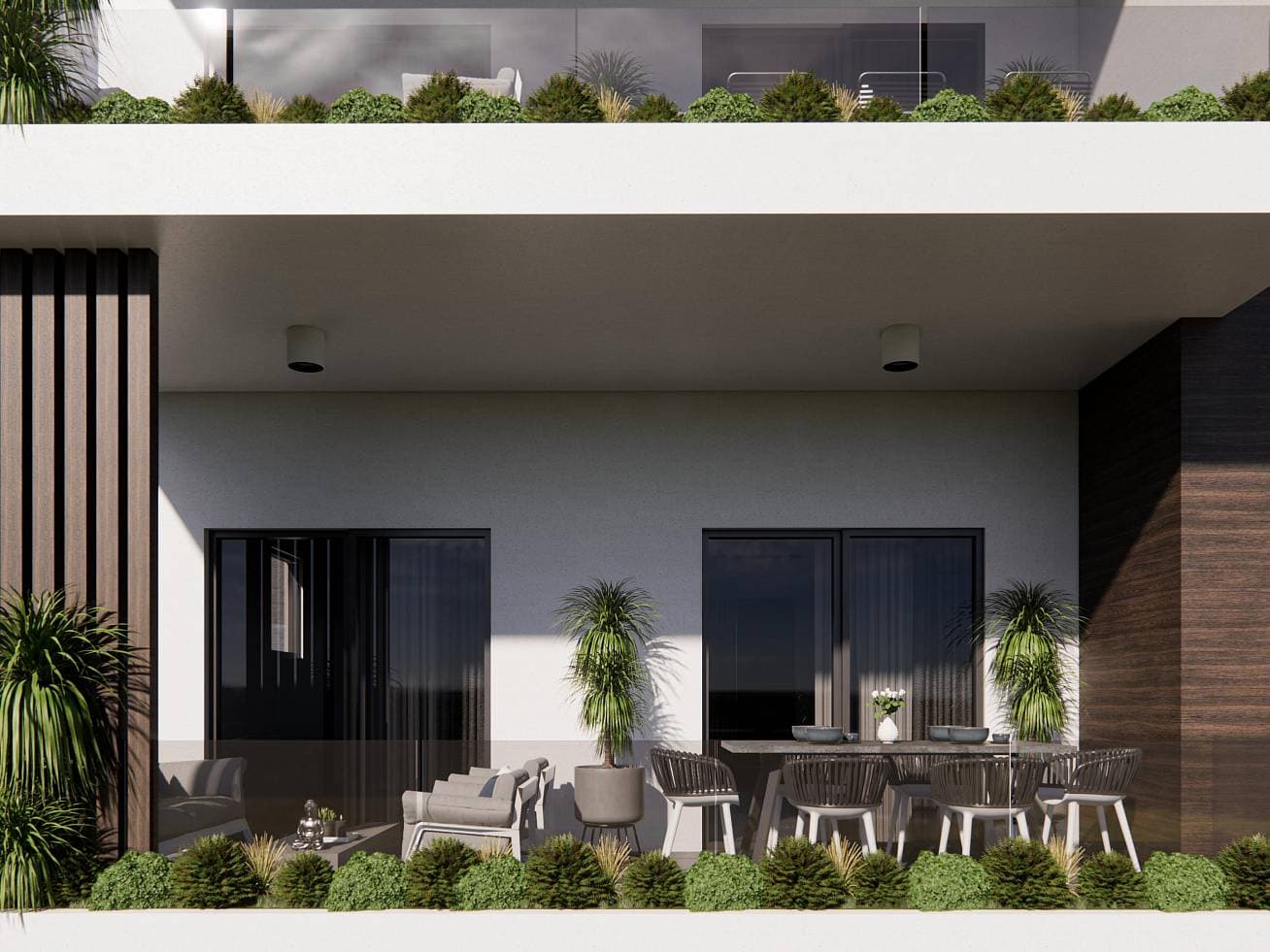 3-bedrooms apartments in Paphos, Cyprus.