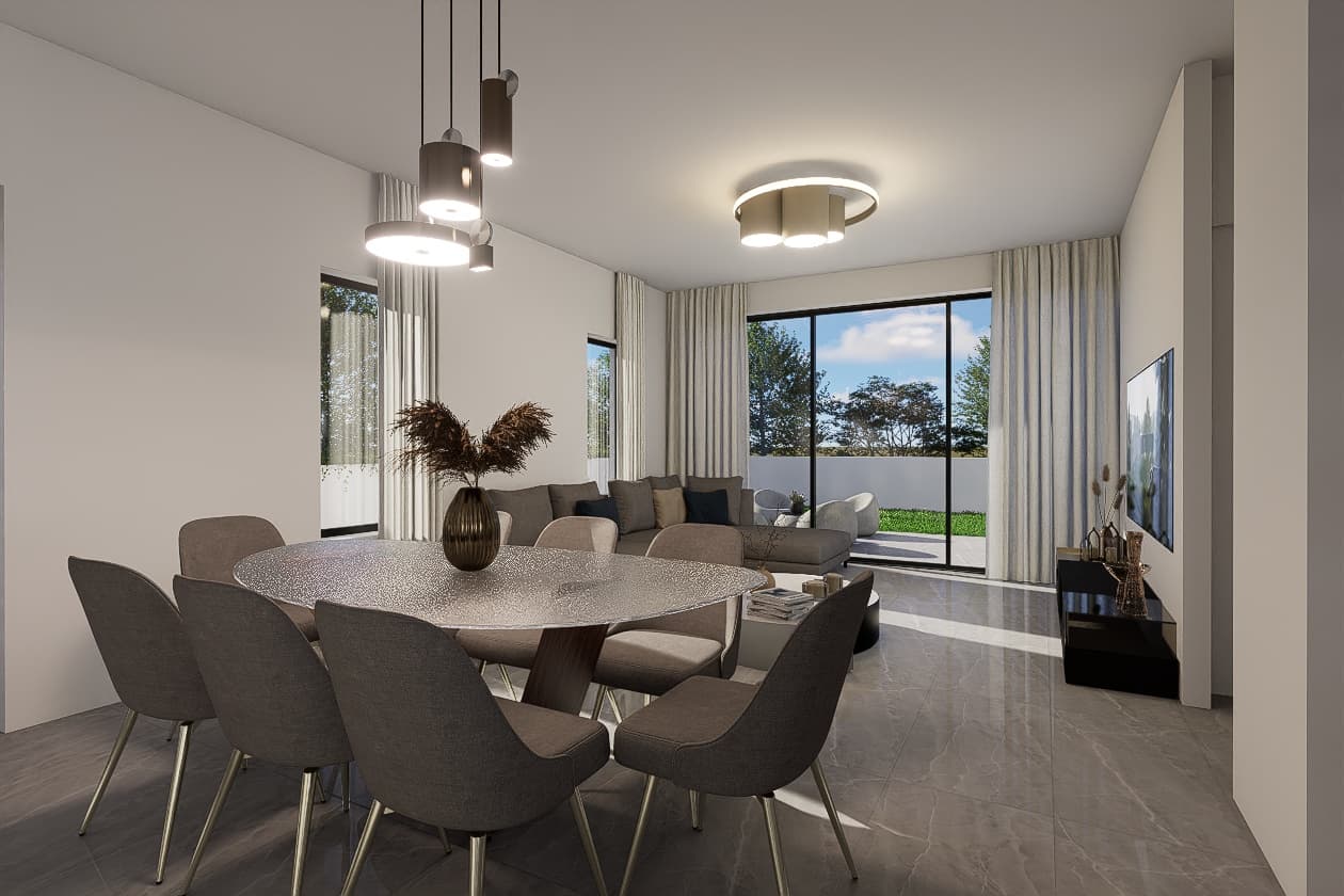 3-bedrooms house in Nicosia, Cyprus.