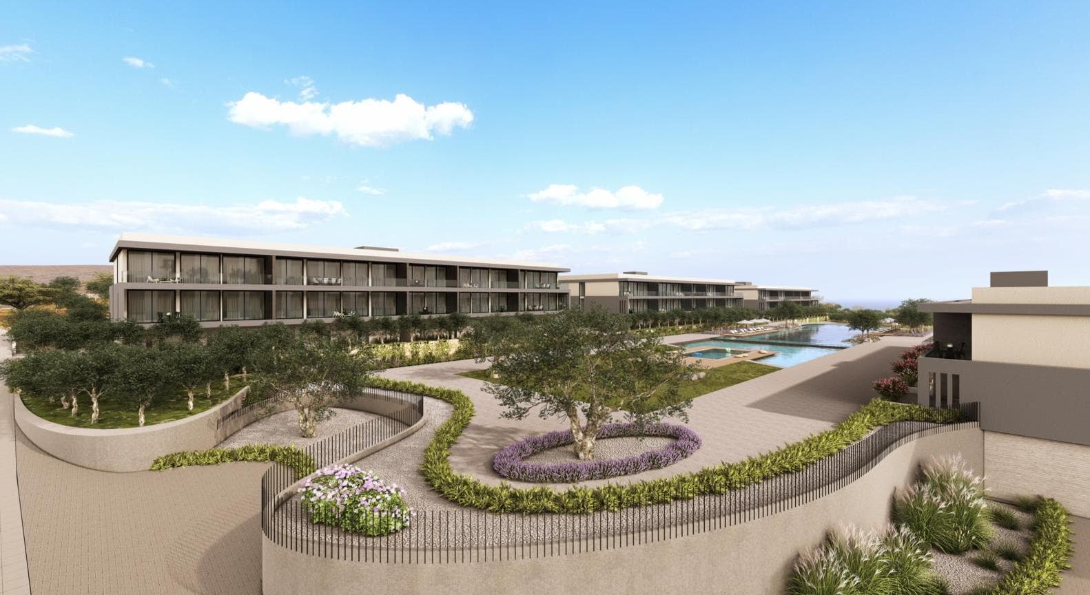 2-bedrooms apartments in Paphos, Cyprus.