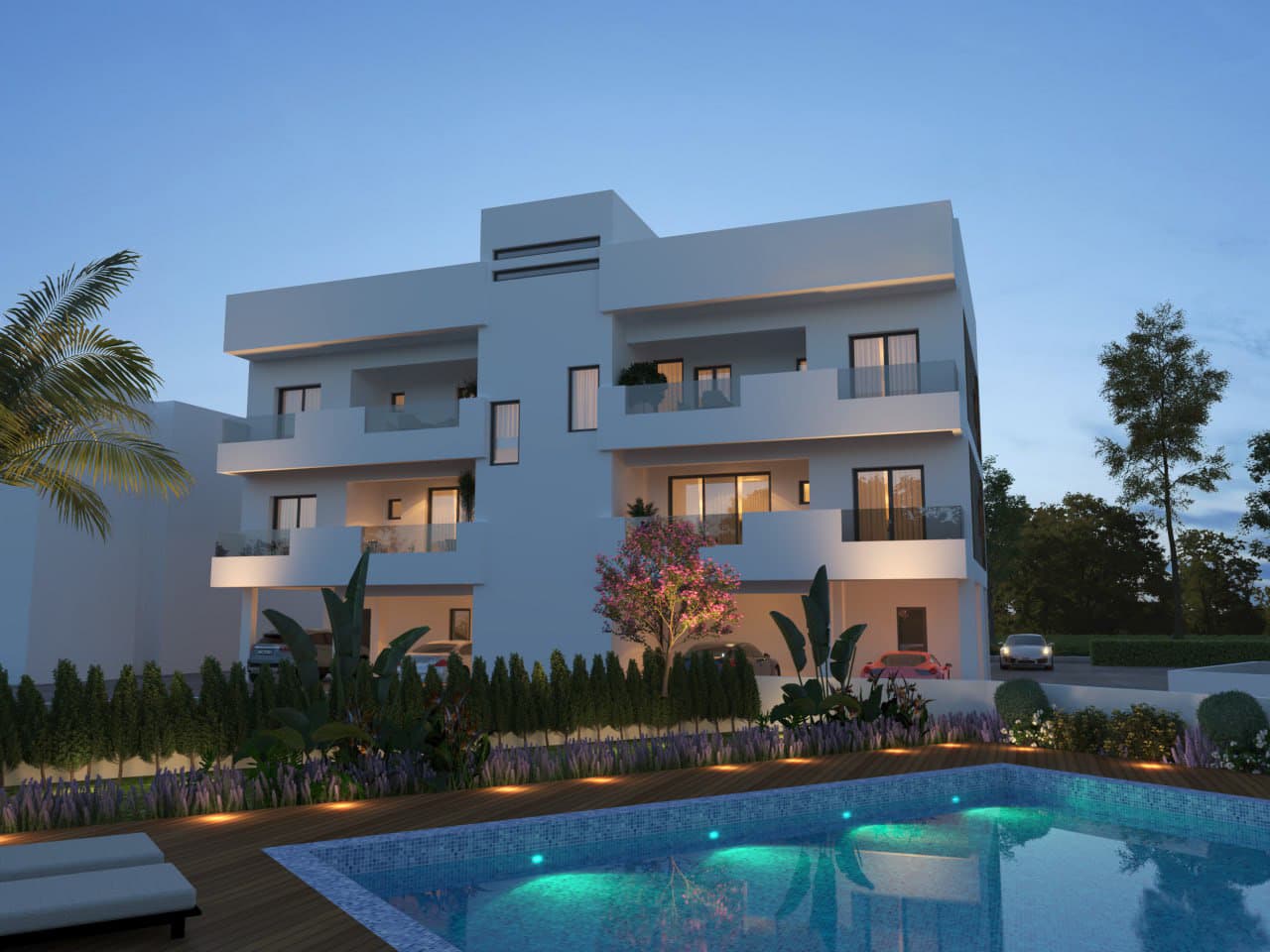 2-bedrooms apartments in Famagusta, Cyprus.