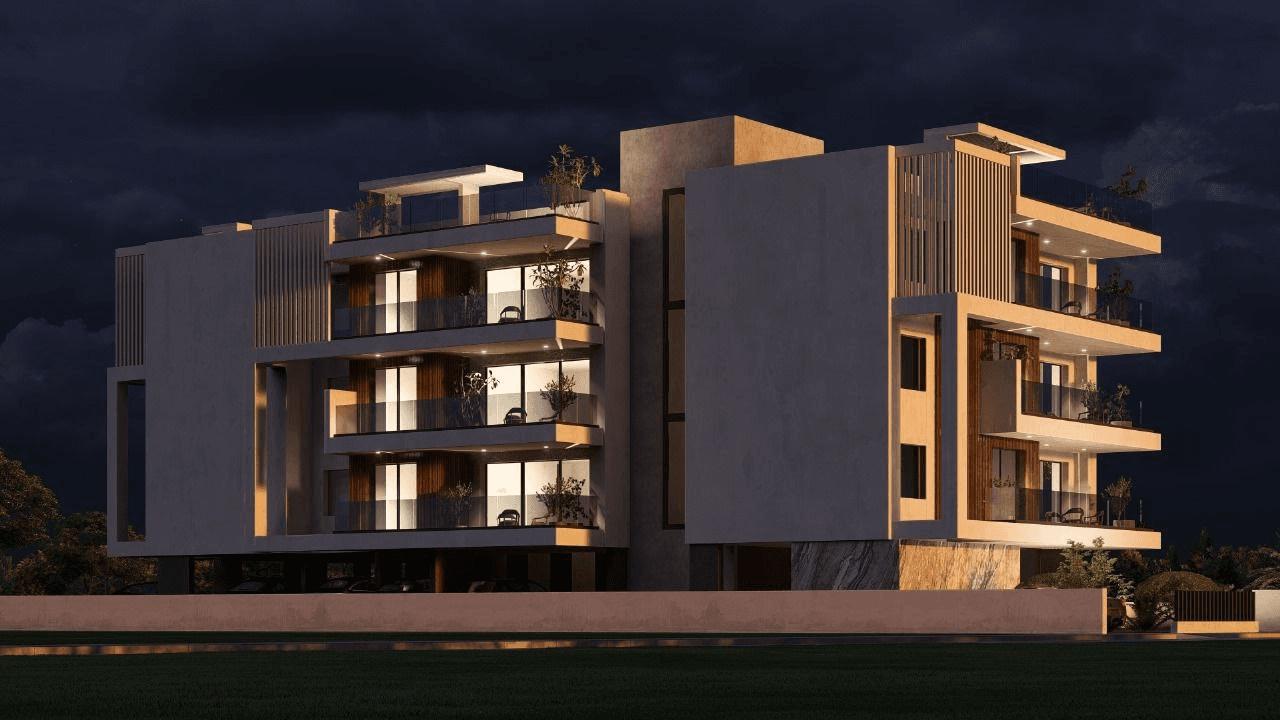 2-bedrooms apartments in Larnaca, Cyprus.