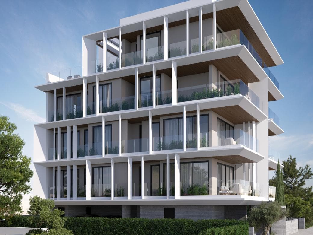 2-bedrooms apartments in Limassol, Cyprus.