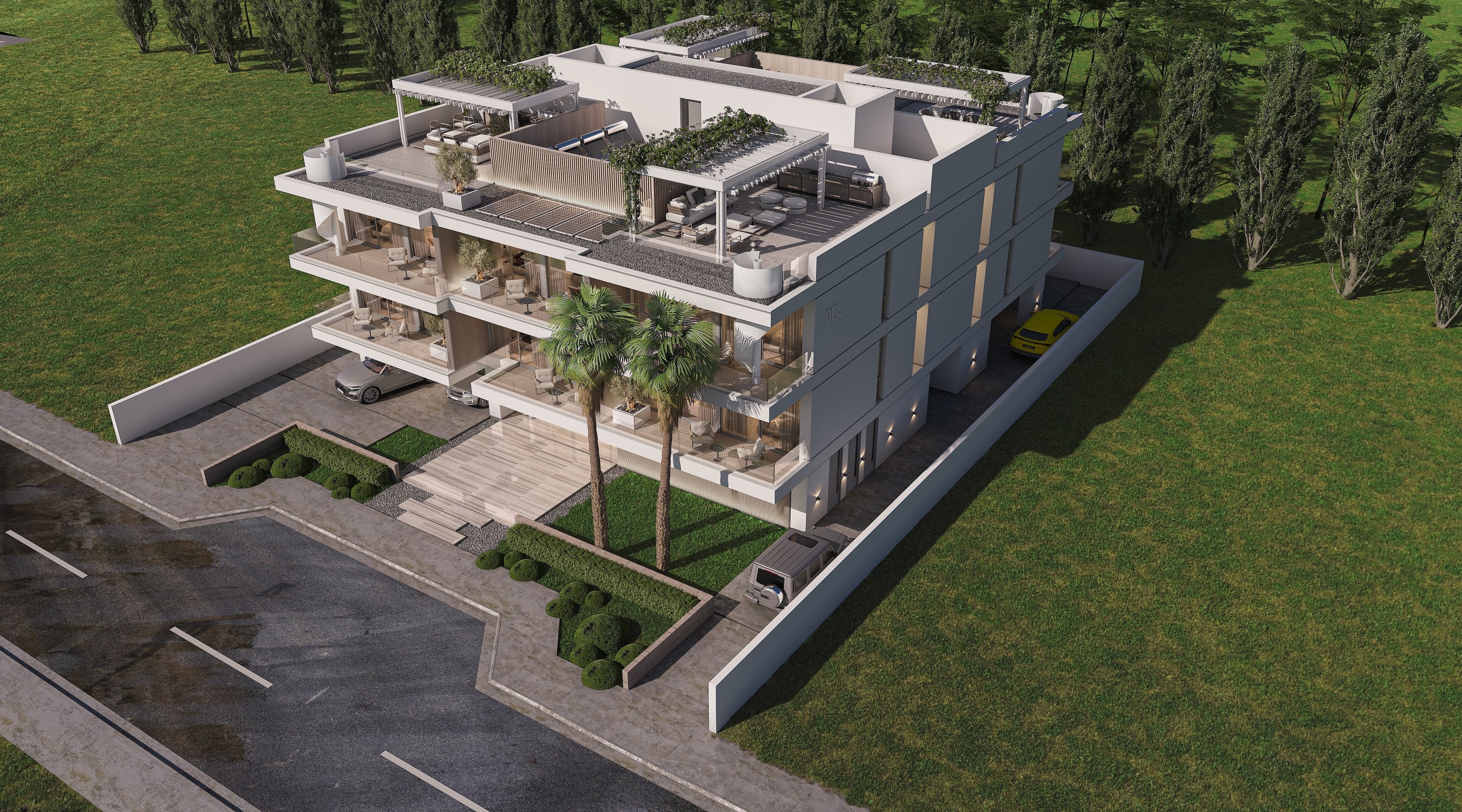 2-bedrooms apartments in Larnaca, Cyprus.