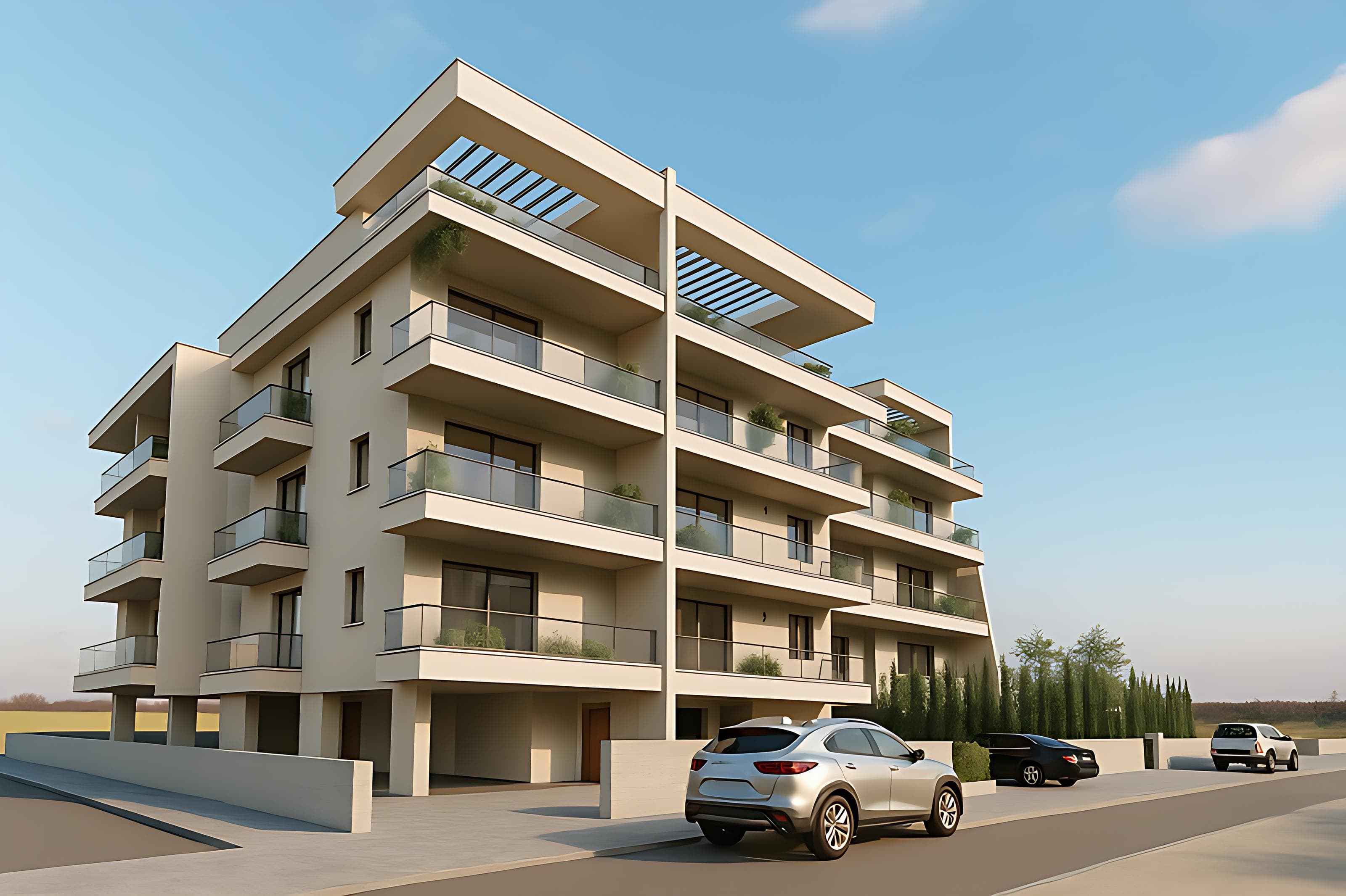 2-bedrooms apartments in Limassol, Cyprus.