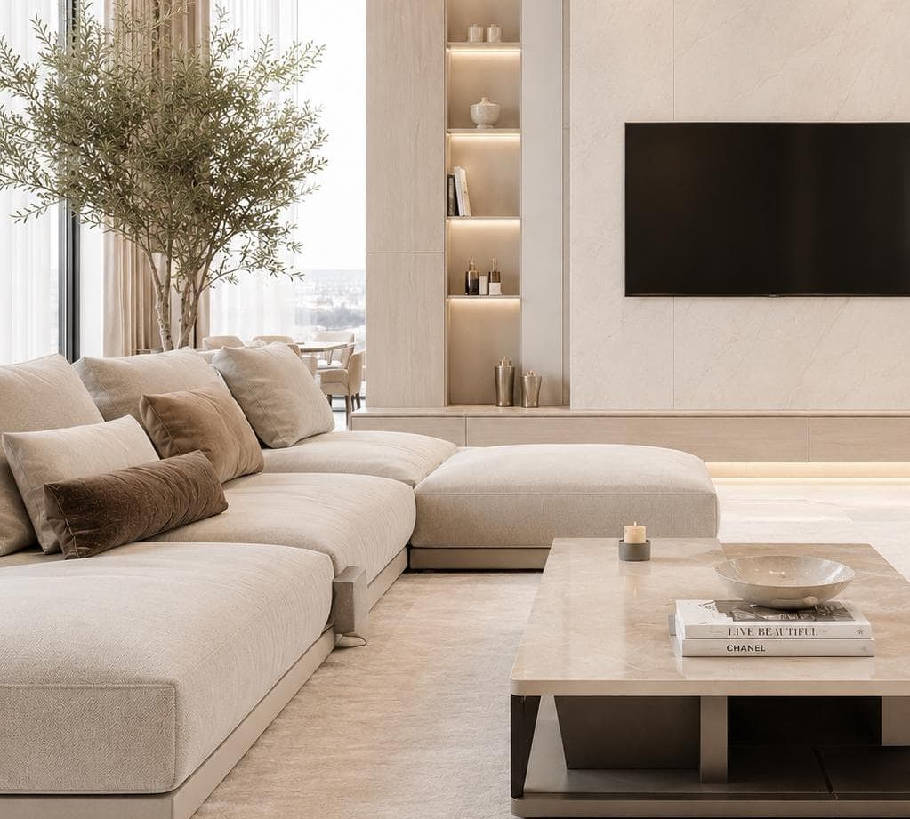 3-bedrooms apartments in Limassol, Cyprus.