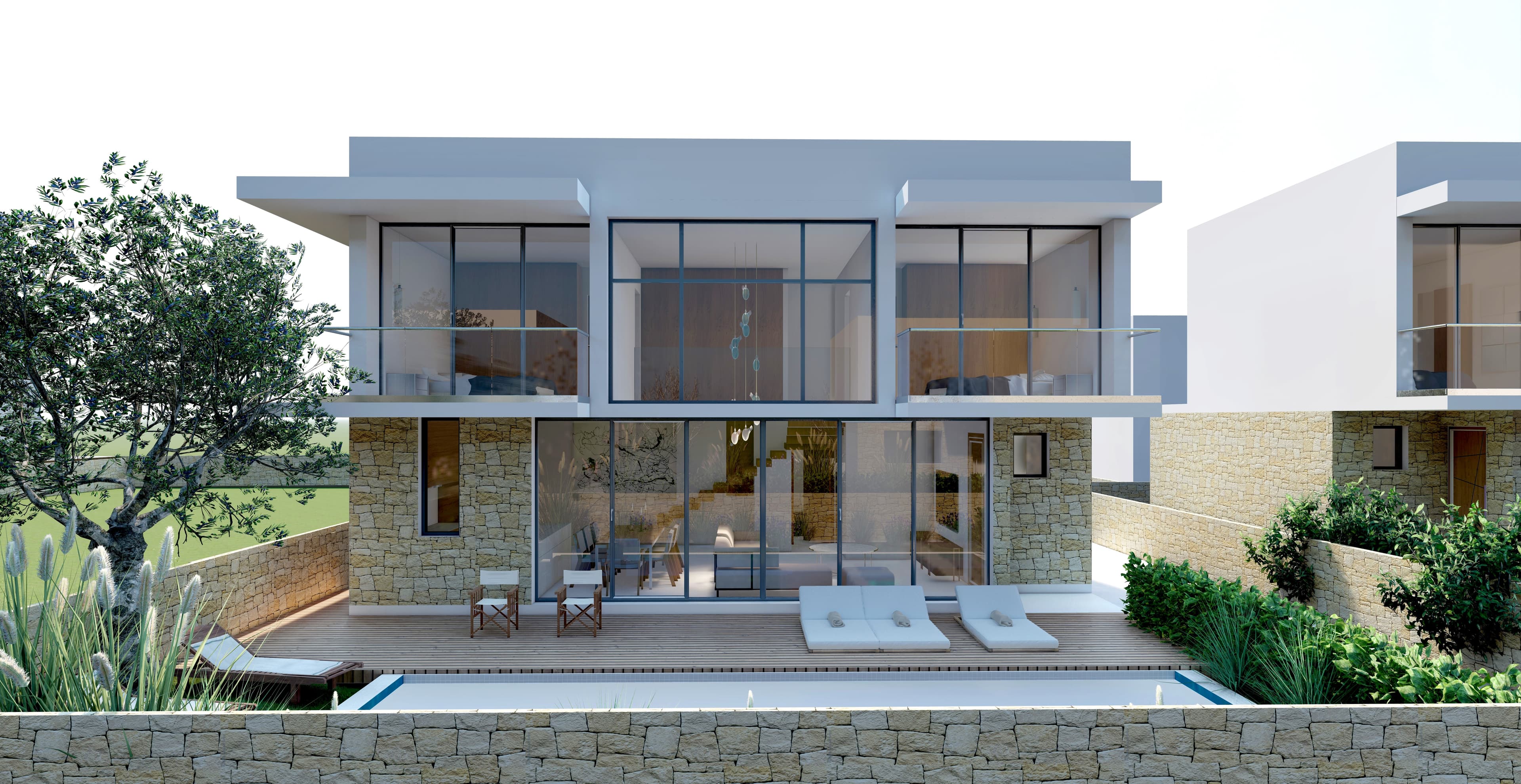 3-bedrooms house in Paphos, Cyprus.