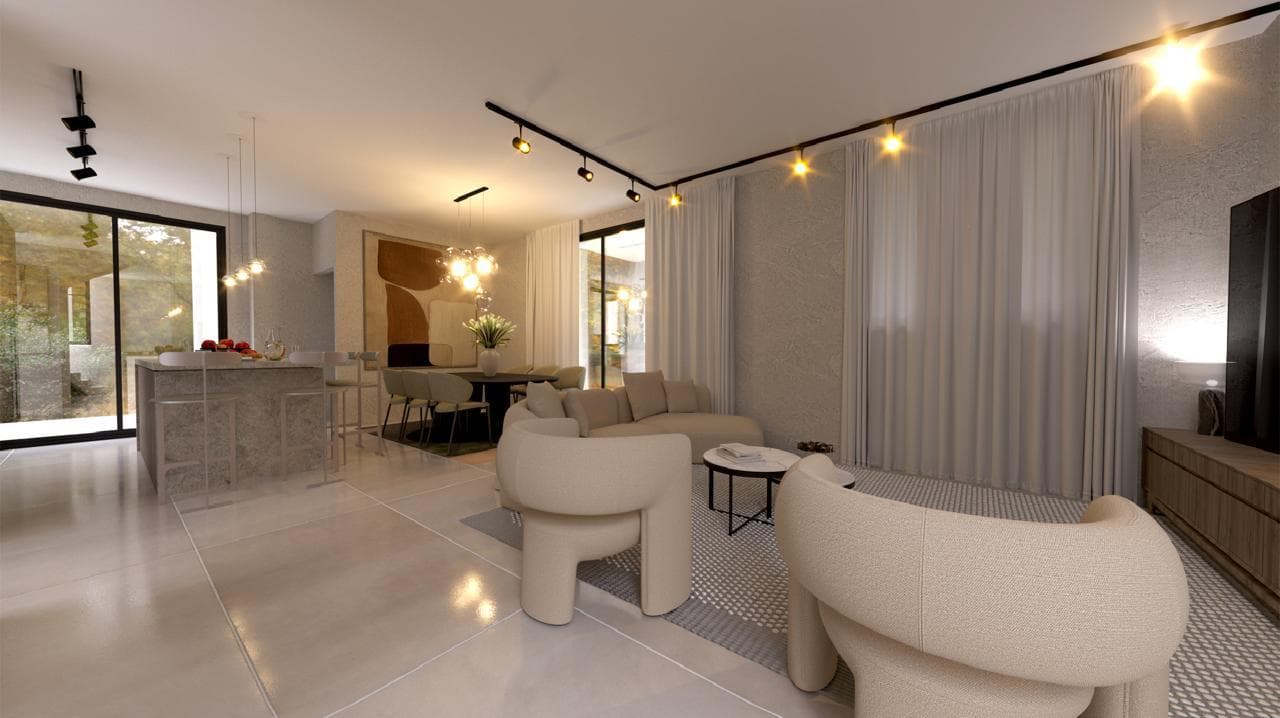 3-bedrooms house in Limassol, Cyprus.