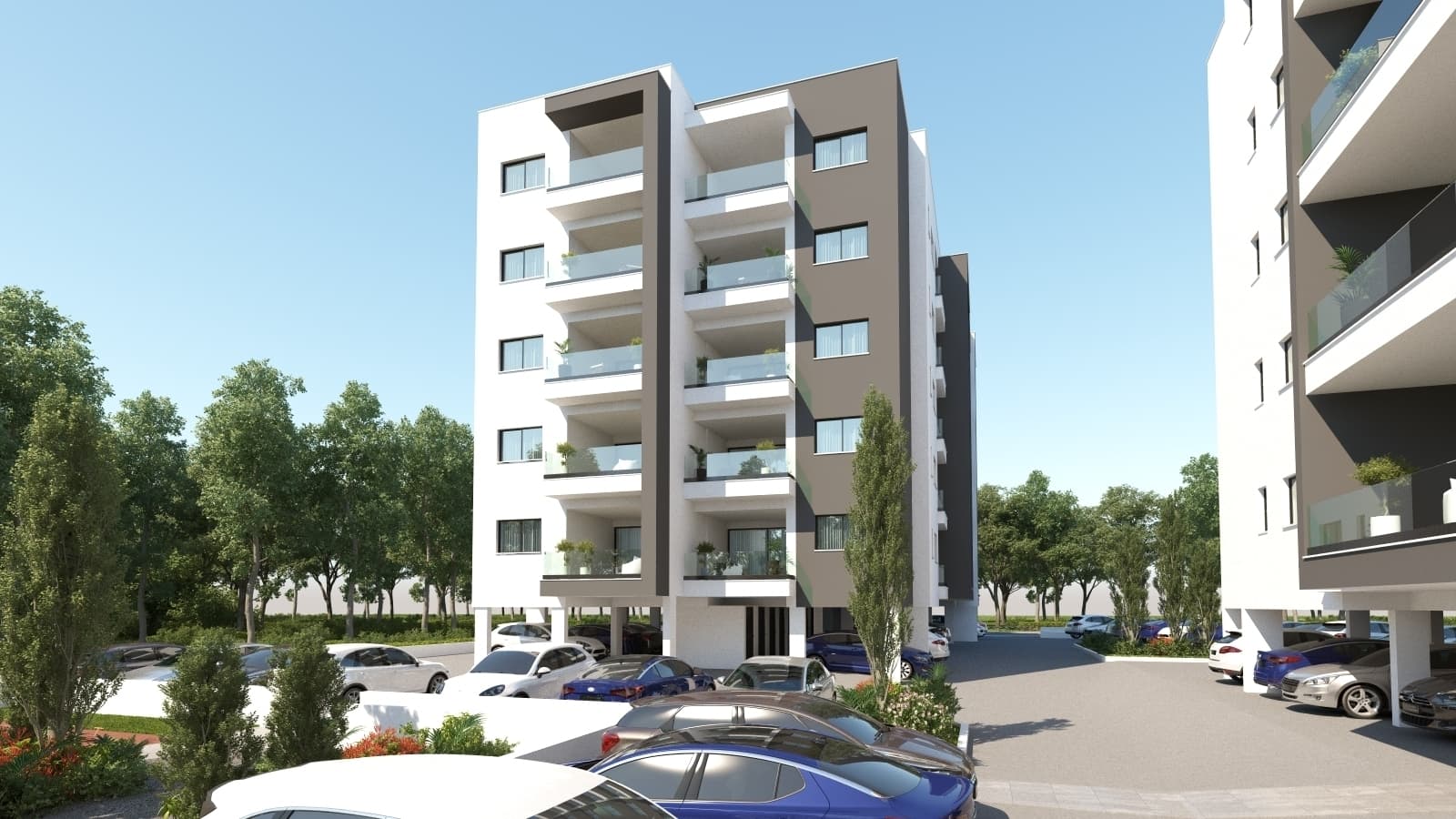 2-bedrooms apartments in Limassol, Cyprus.
