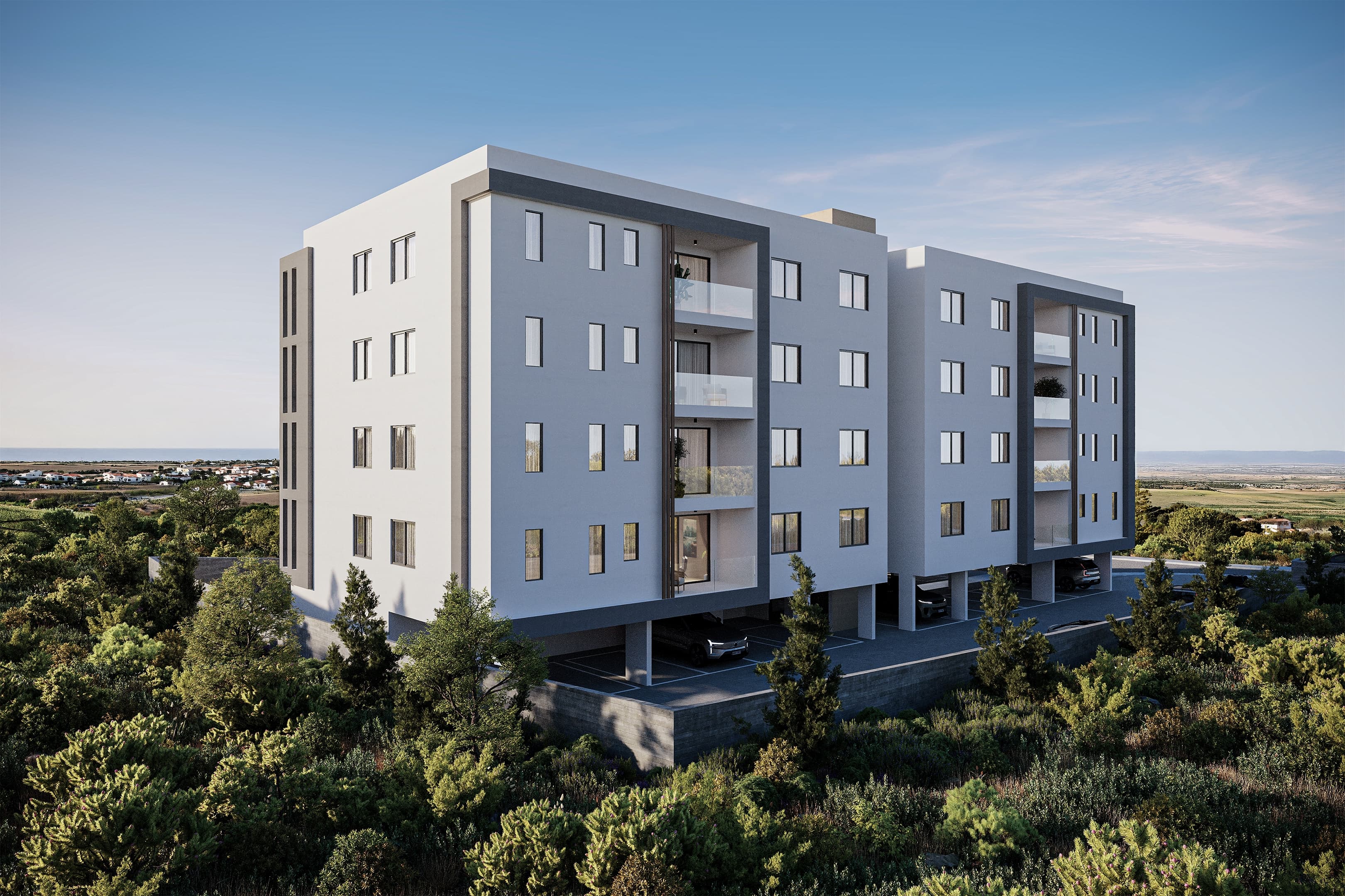 1-bedrooms apartments in Paphos, Cyprus.