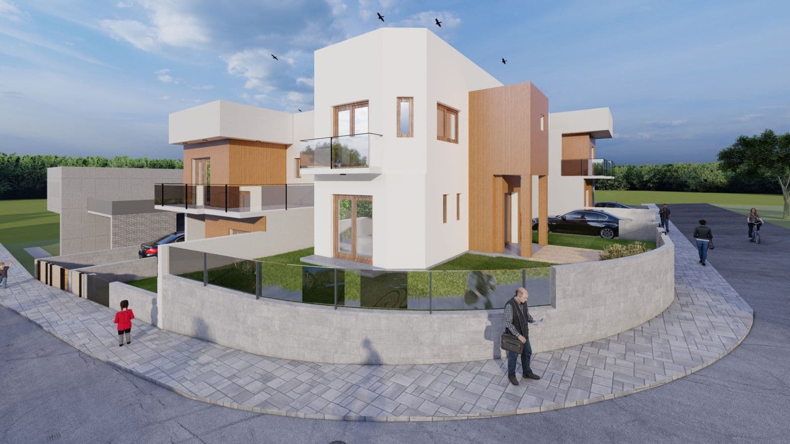 3-bedrooms house in Nicosia, Cyprus.