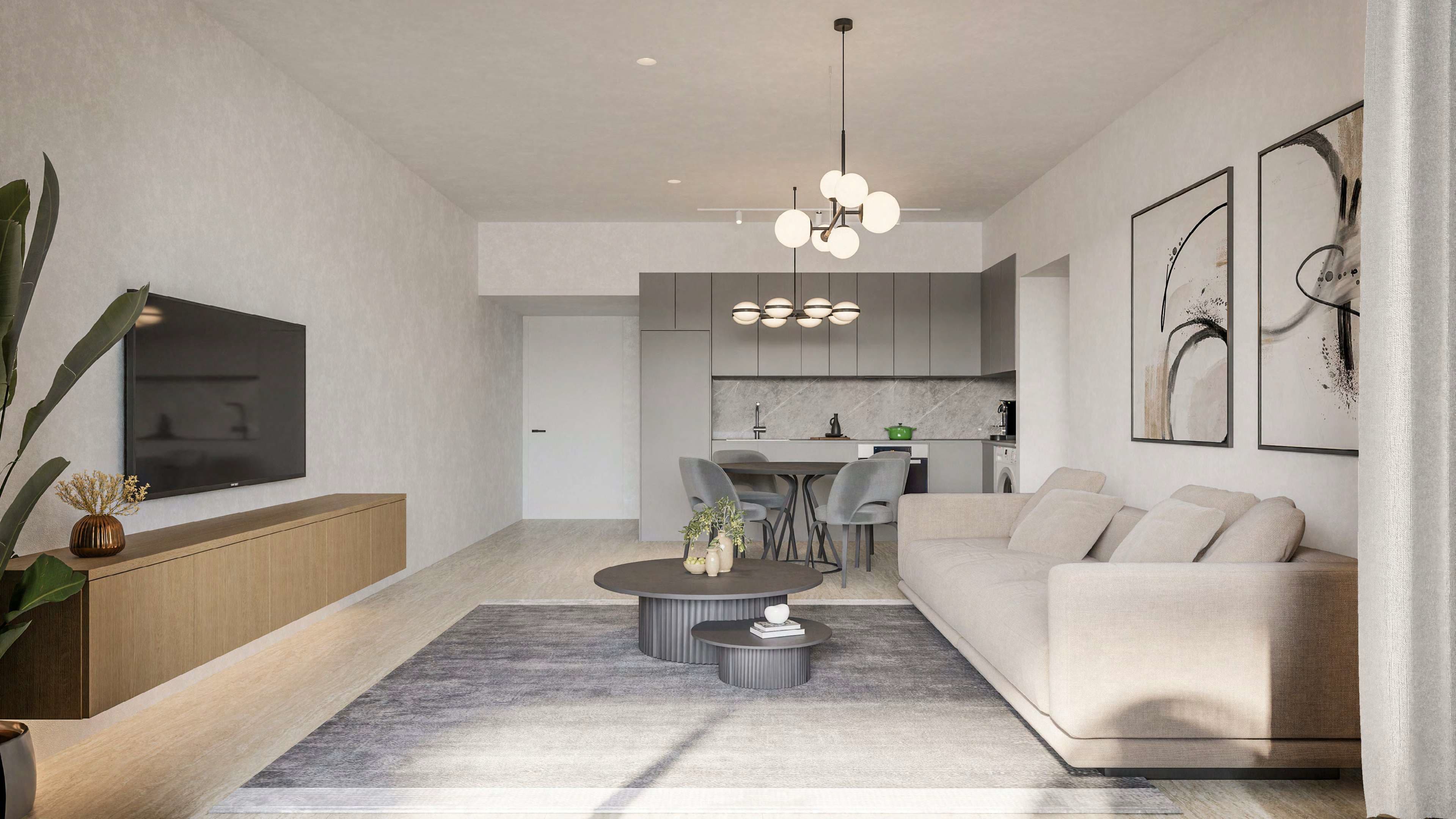 2-bedrooms apartments in Limassol, Cyprus.