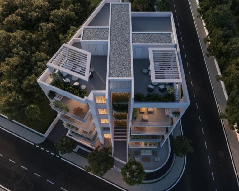 2-bedrooms apartments in Larnaca, Cyprus.