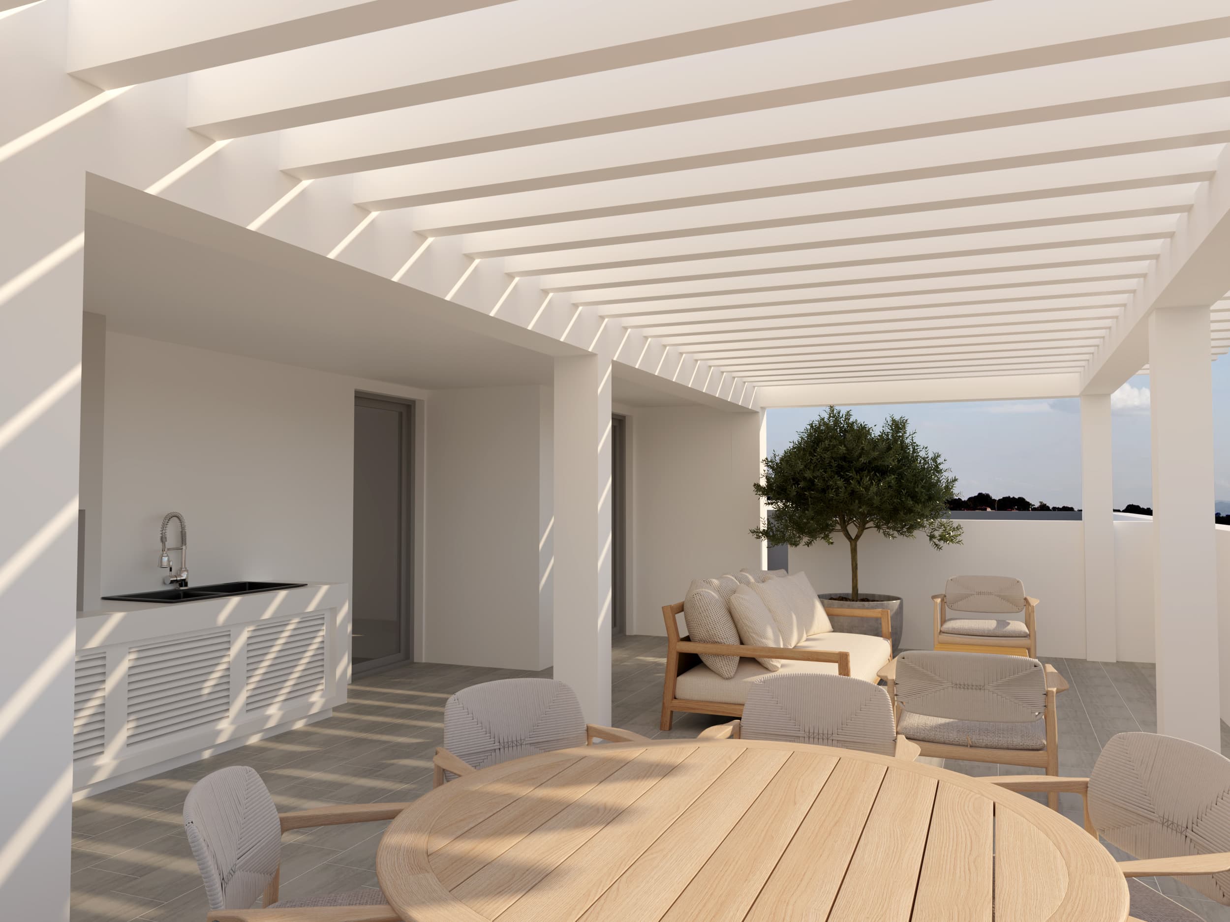 3-bedrooms apartments in Limassol, Cyprus.