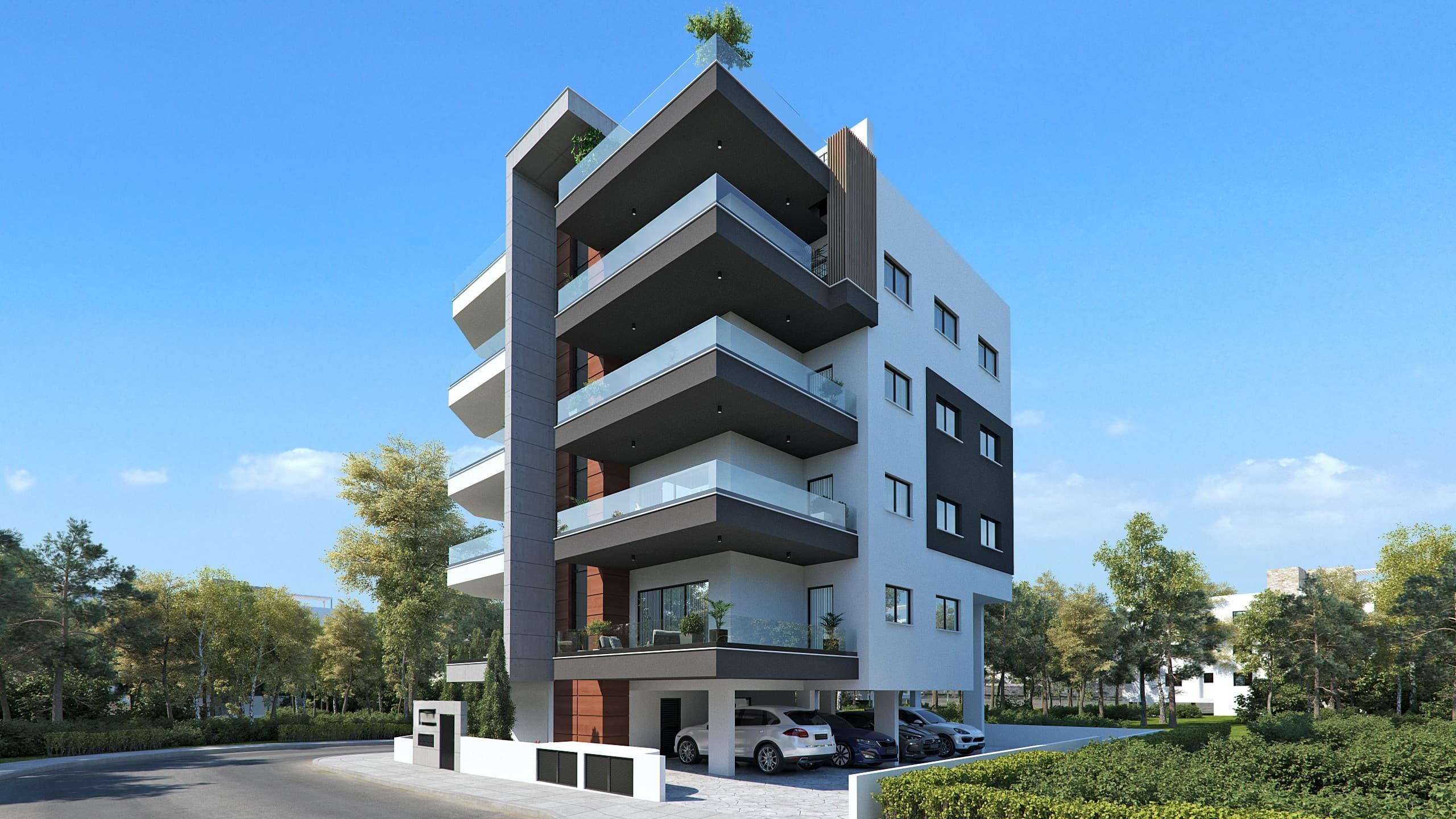 2-bedrooms apartments in Limassol, Cyprus.