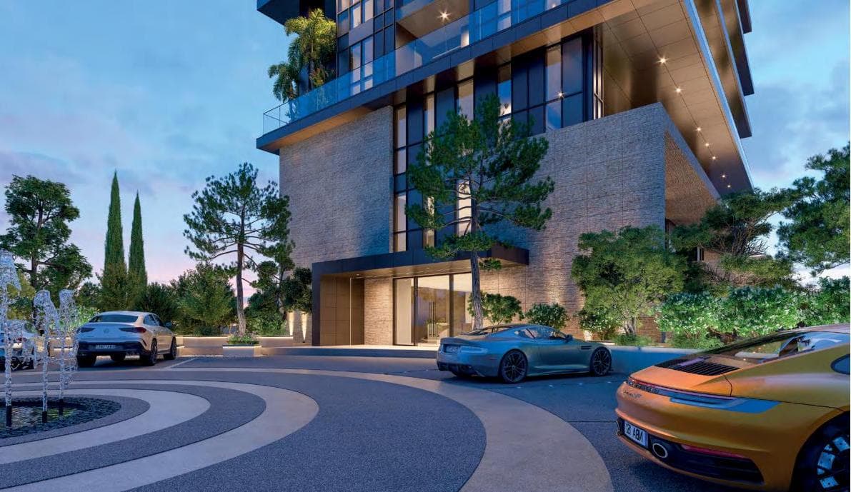 2-bedrooms apartments in Limassol, Cyprus.