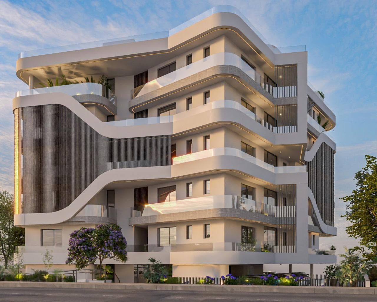 2-bedrooms apartments in Larnaca, Cyprus.
