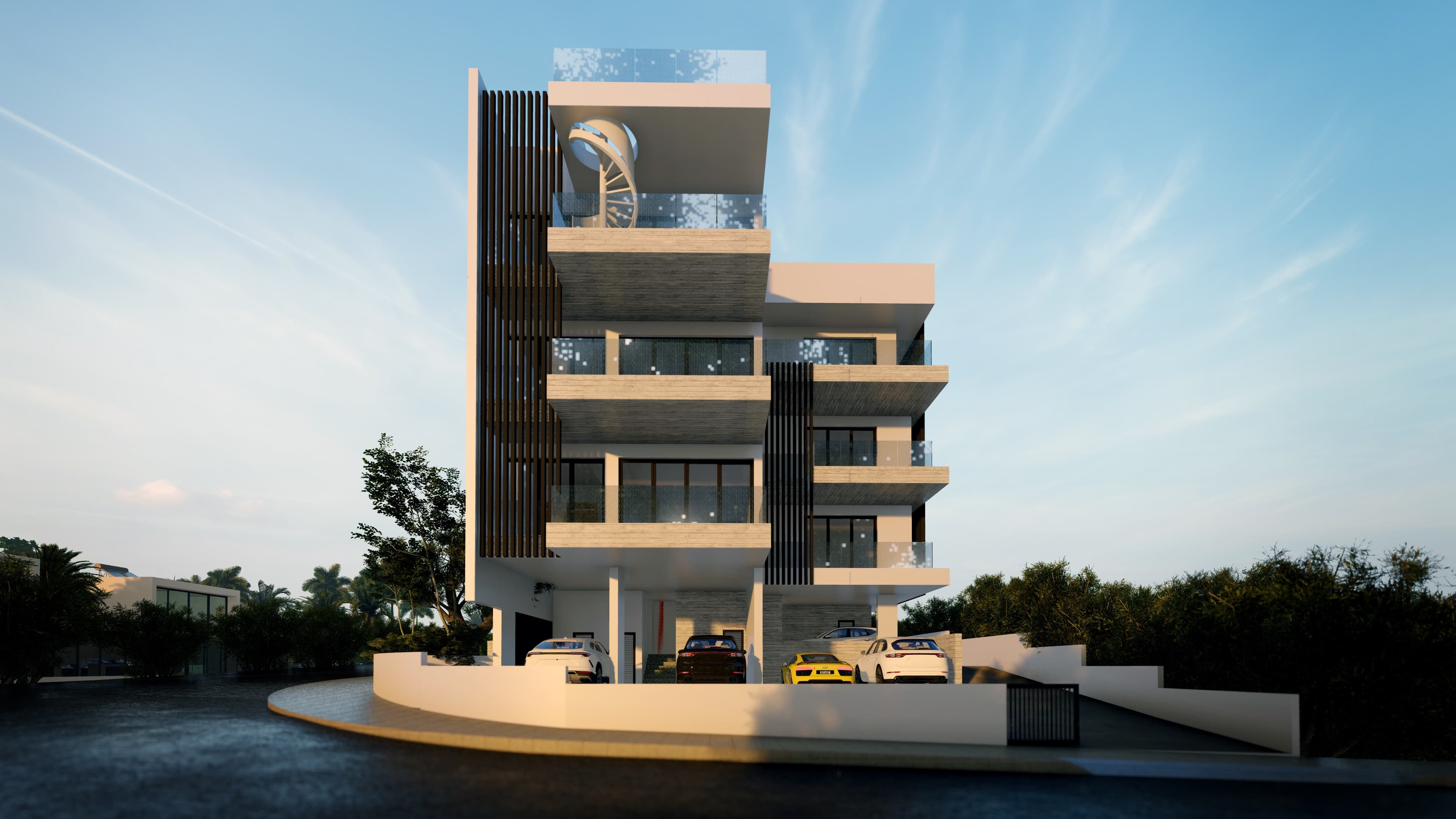 2-bedrooms apartments in Limassol, Cyprus.