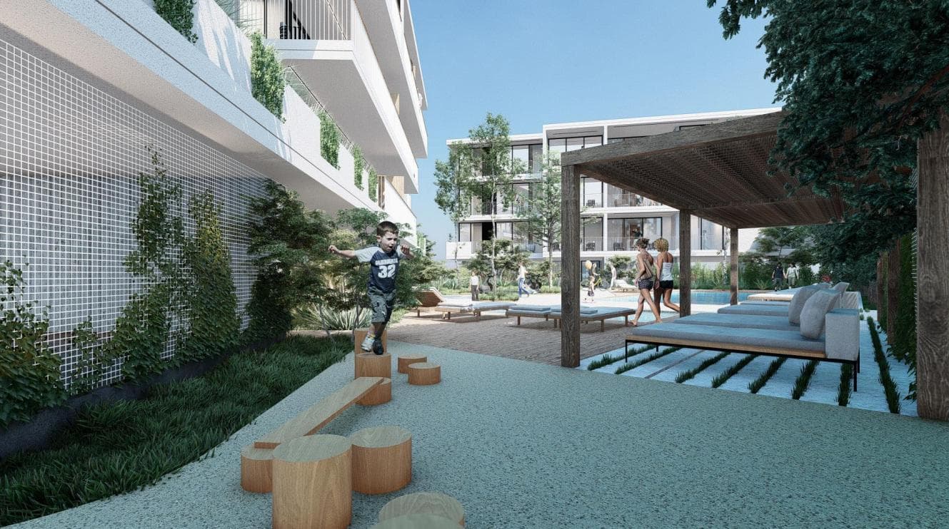 3-bedrooms apartments in Paphos, Cyprus.
