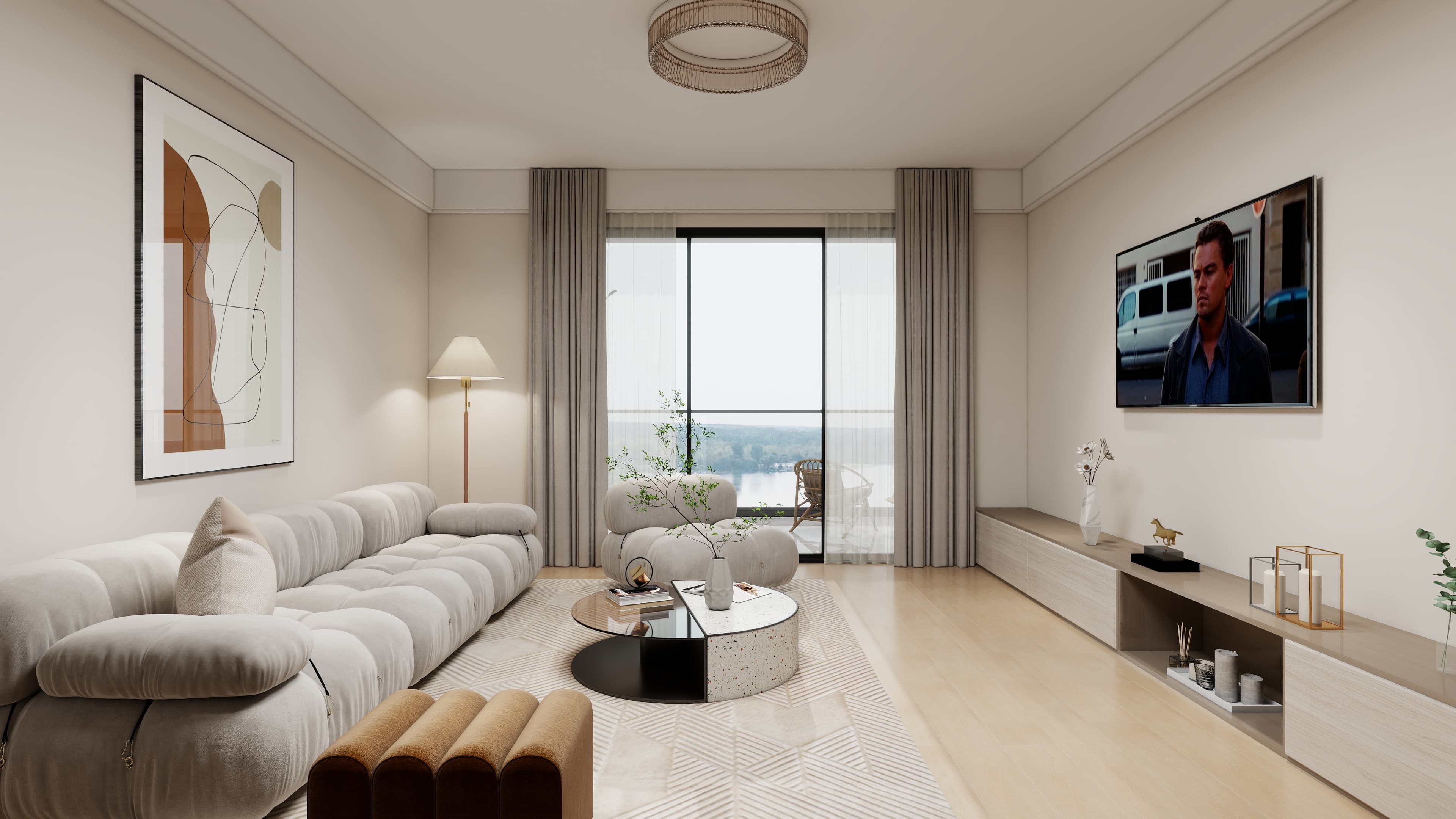 2-bedrooms apartments in Limassol, Cyprus.