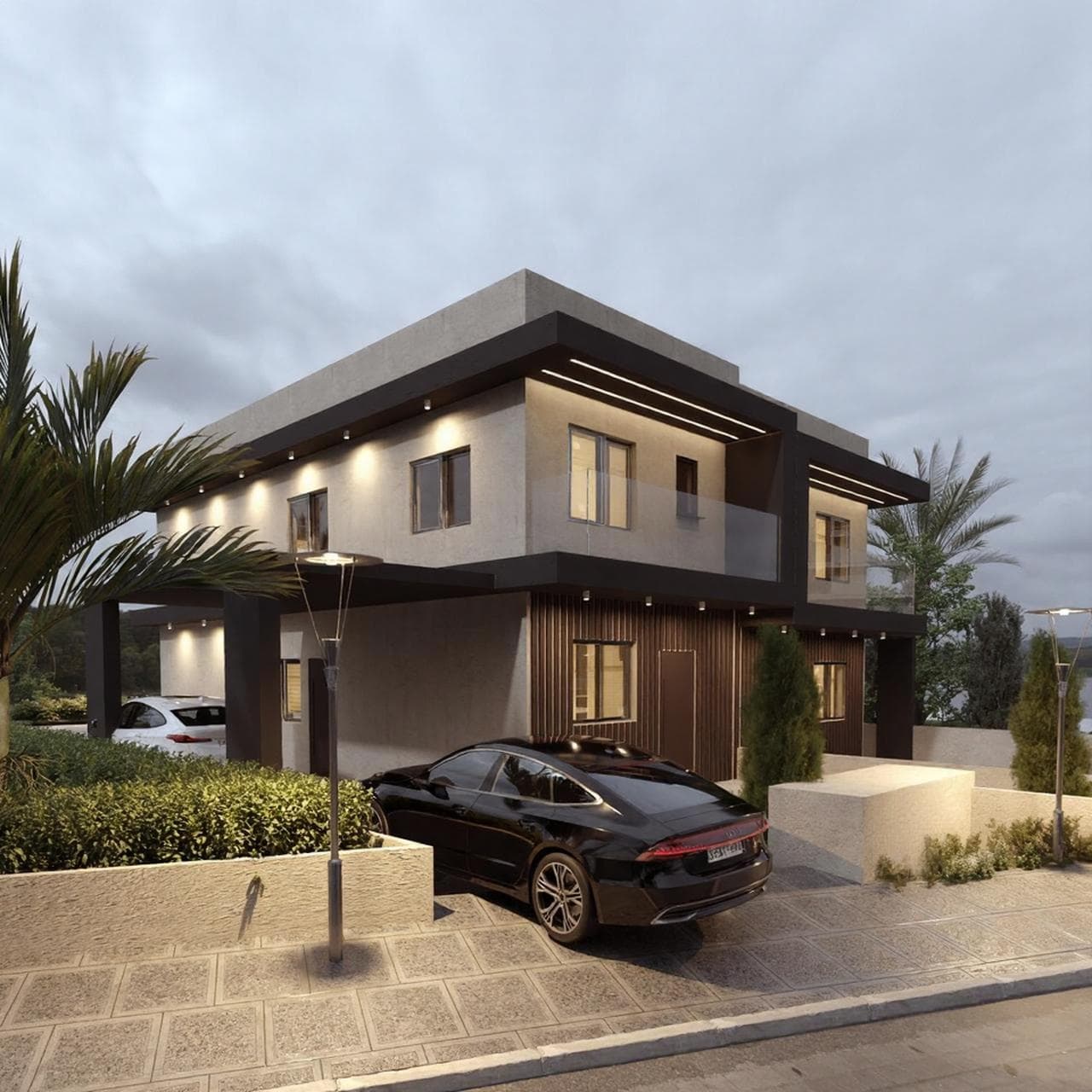 3-bedrooms house in Nicosia, Cyprus.