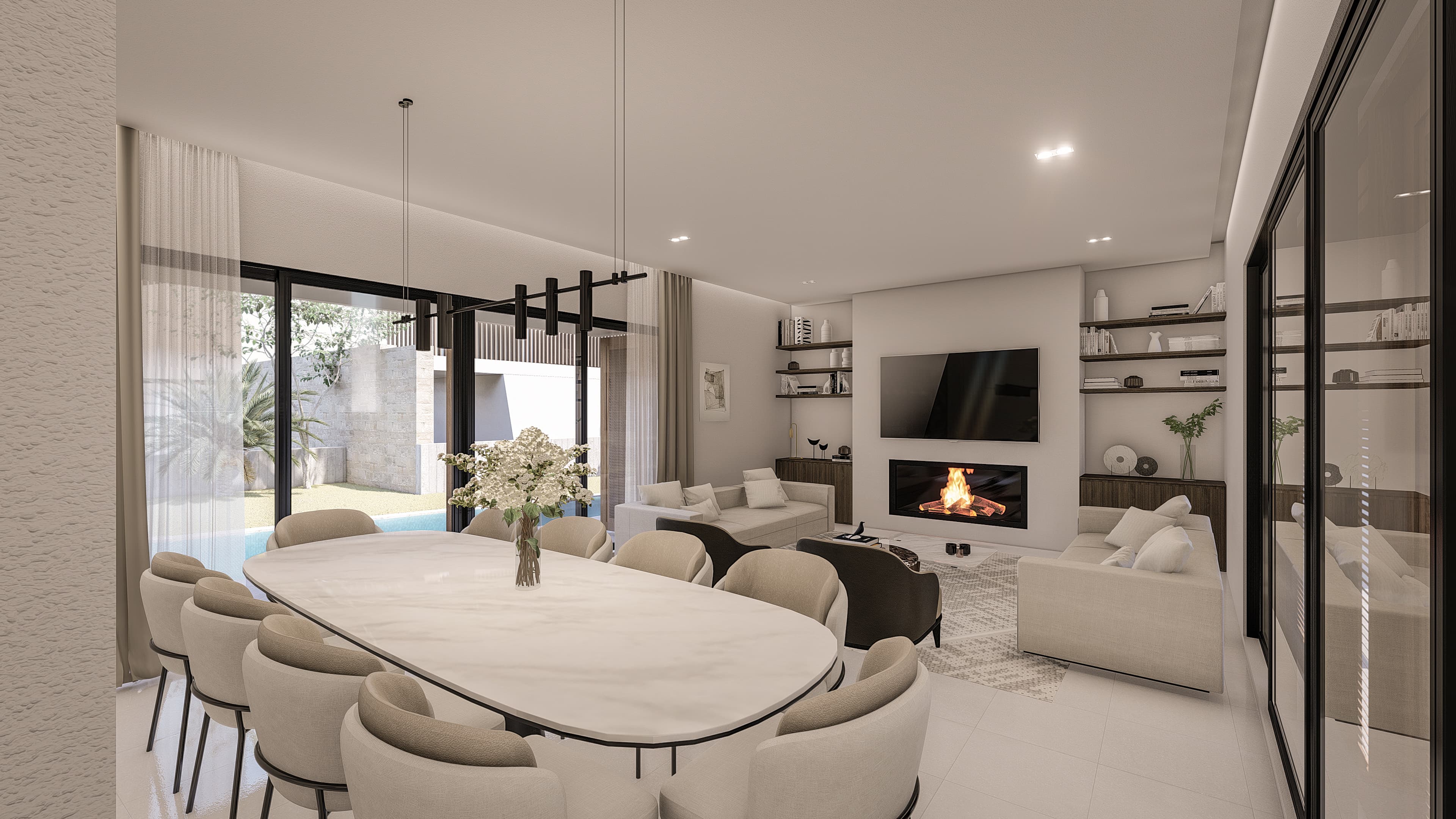 3-bedrooms house in Paphos, Cyprus.