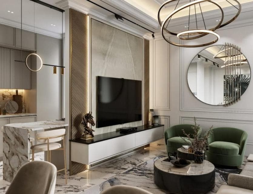 2-bedrooms apartments in Limassol, Cyprus.