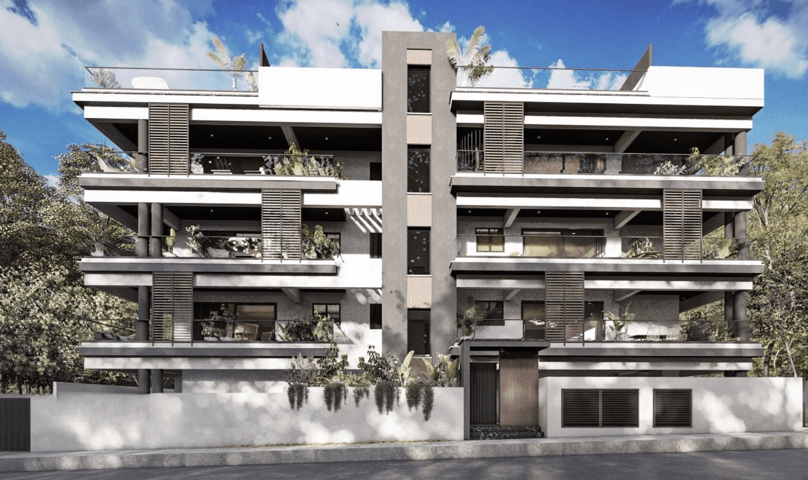 3-bedrooms apartments in Limassol, Cyprus.