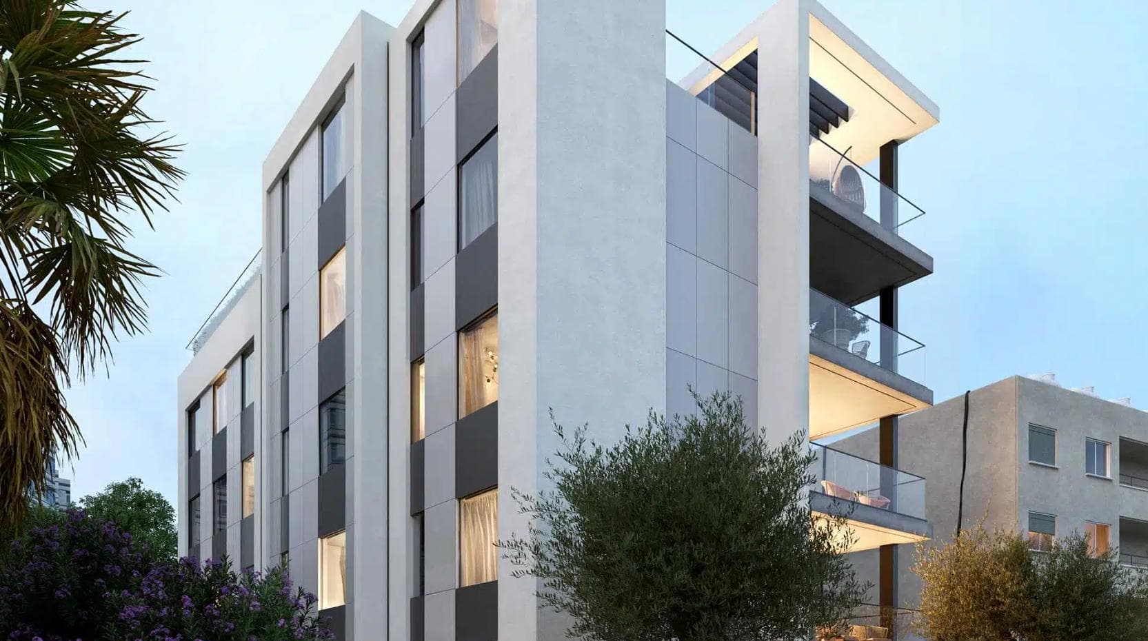 3-bedrooms apartments in Limassol, Cyprus.