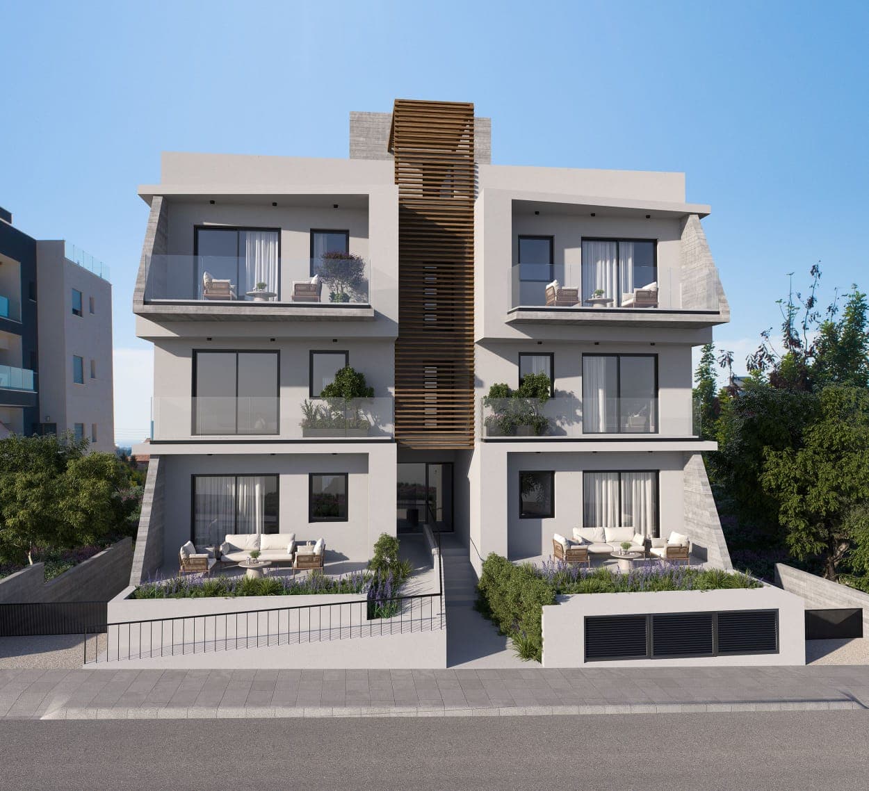 2-bedrooms apartments in Limassol, Cyprus.