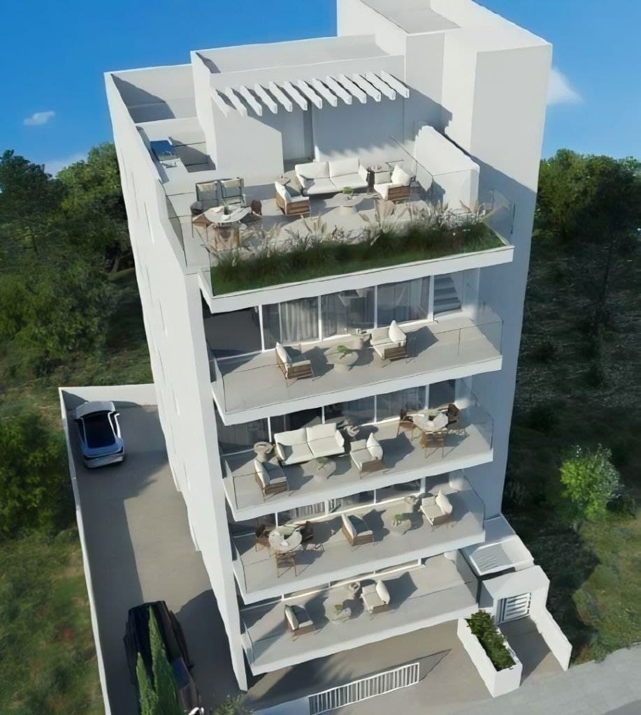 2-bedrooms apartments in Limassol, Cyprus.