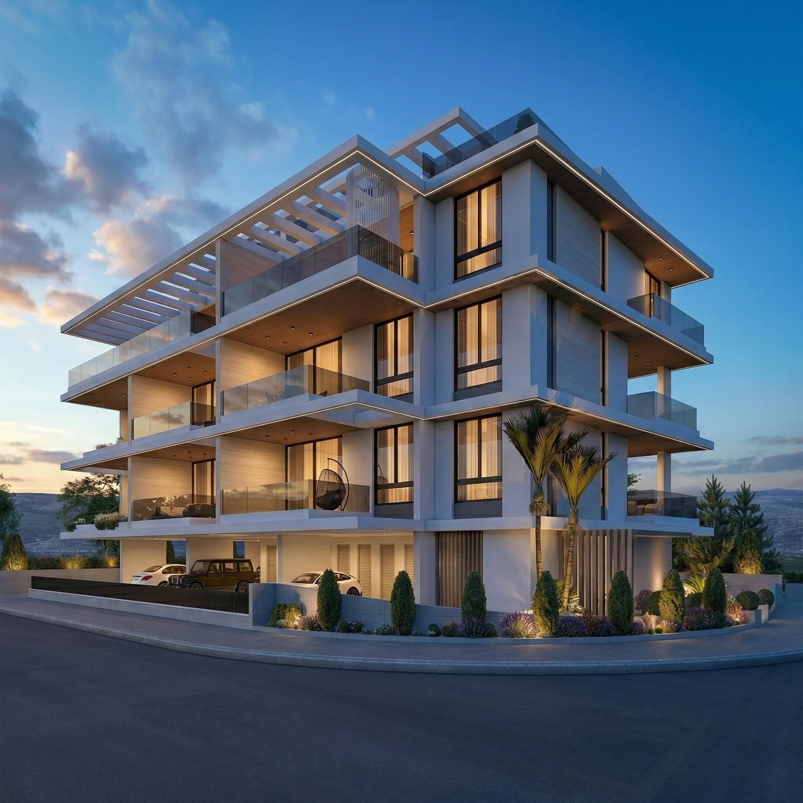 1-bedrooms apartments in Larnaca, Cyprus.