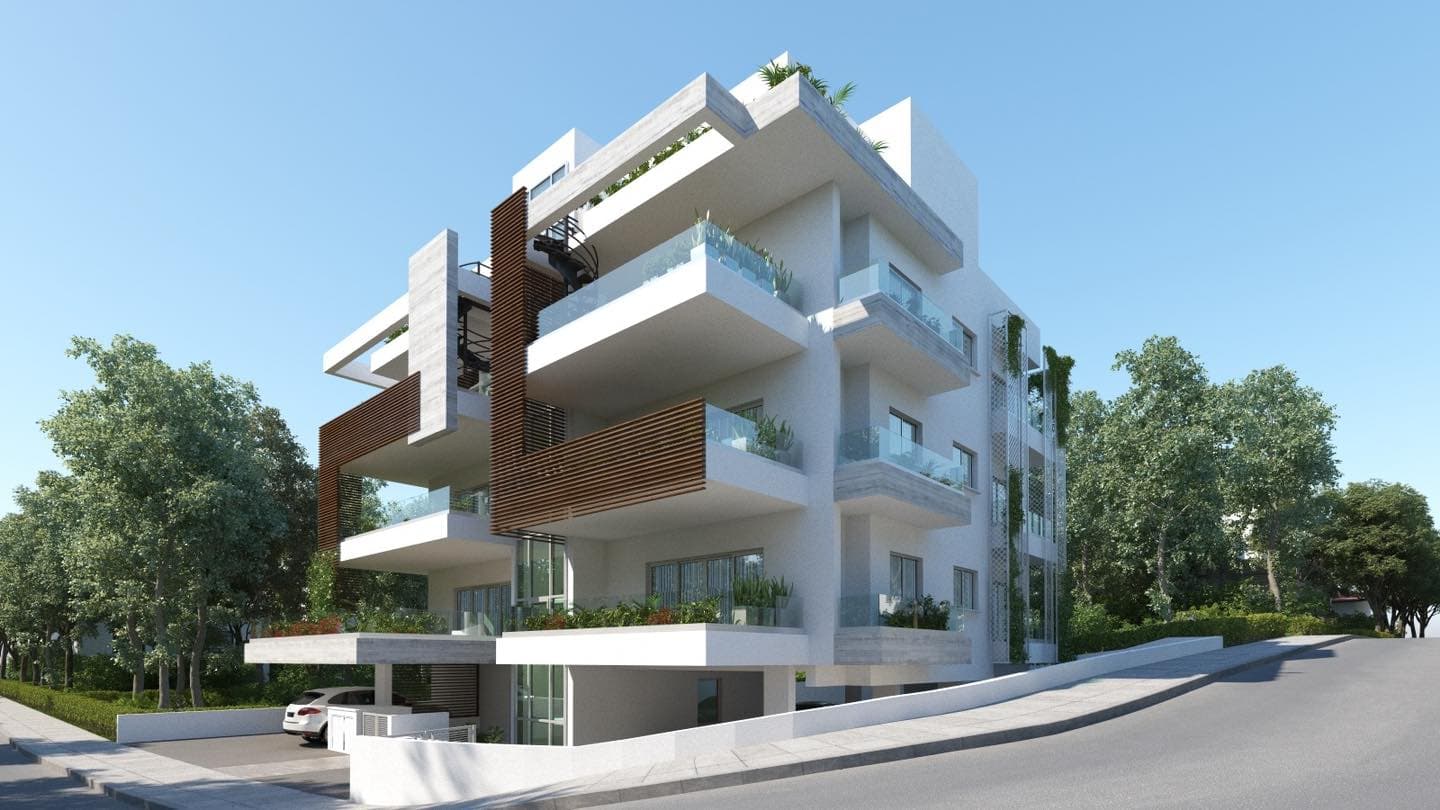 2-bedrooms apartments in Limassol, Cyprus.
