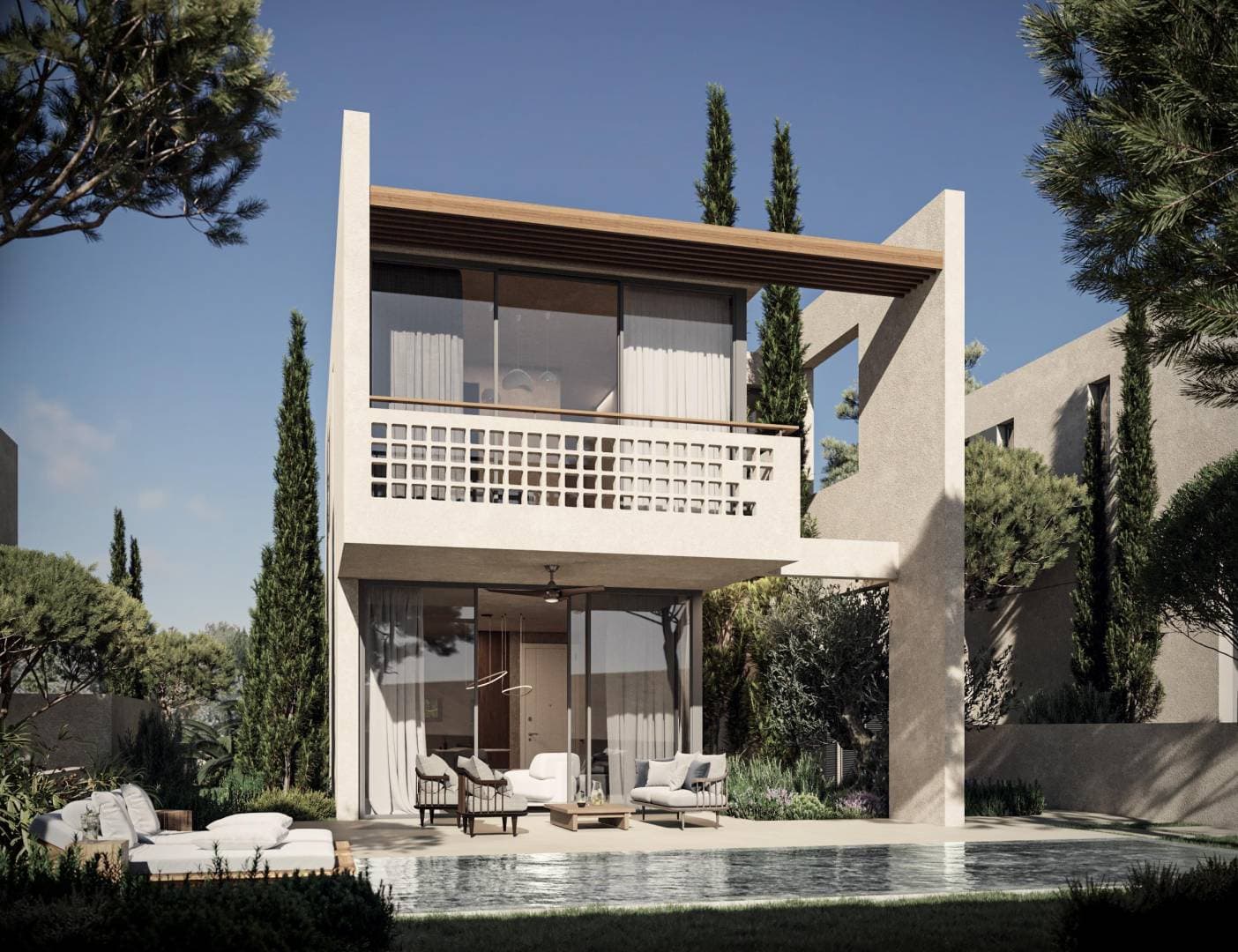 3-bedrooms house in Paphos, Cyprus.