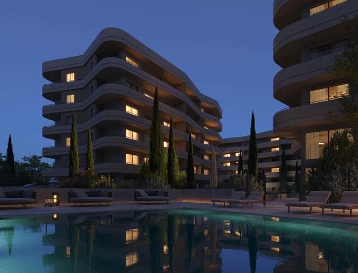 2-bedrooms apartments in Limassol, Cyprus.