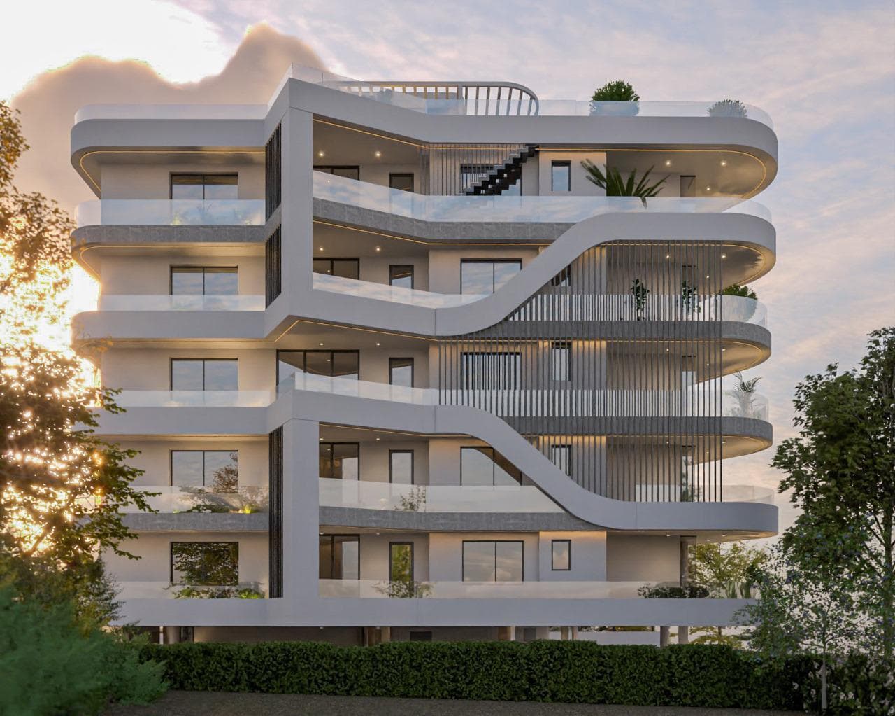 3-bedrooms apartments in Larnaca, Cyprus.