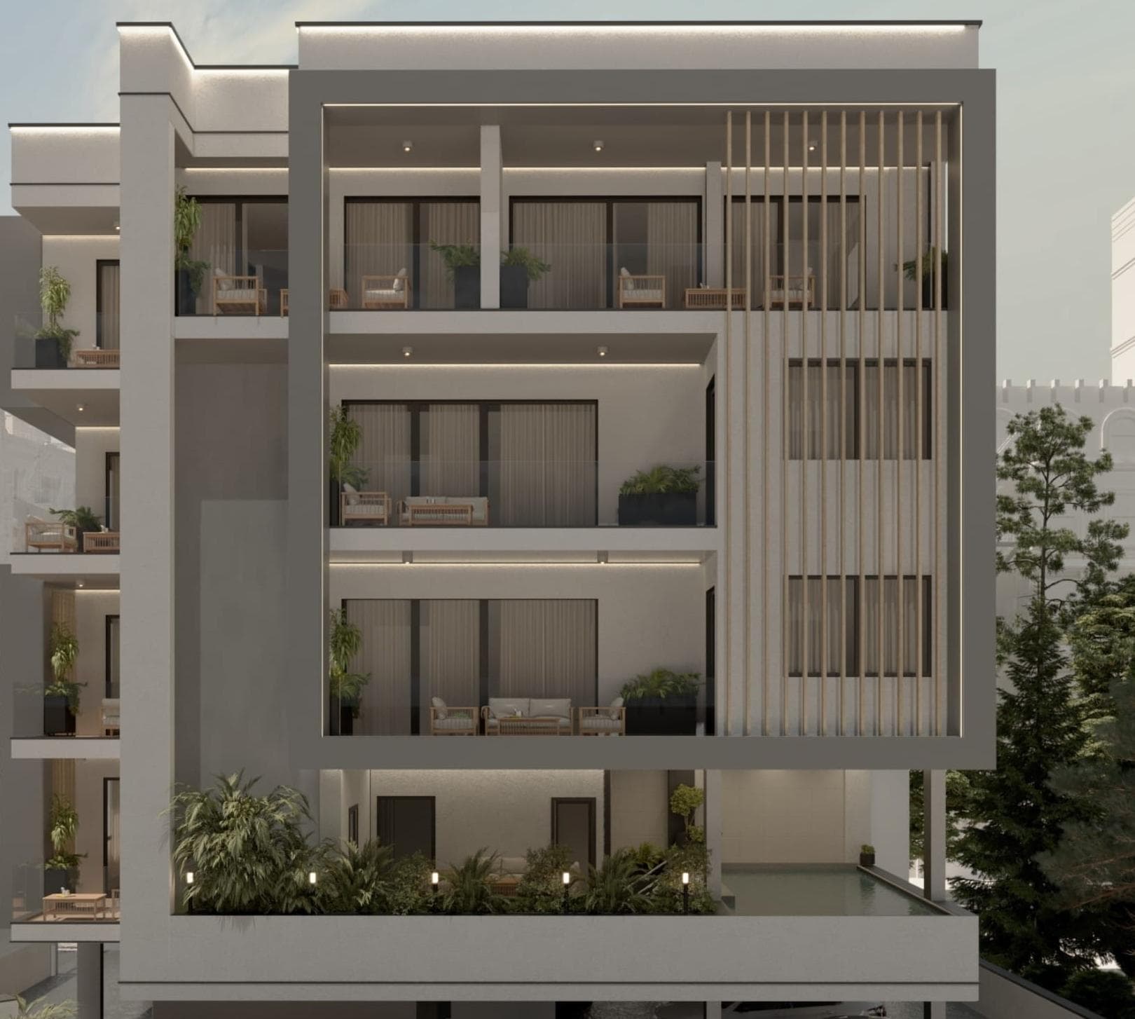 1-bedrooms apartments in Limassol, Cyprus.