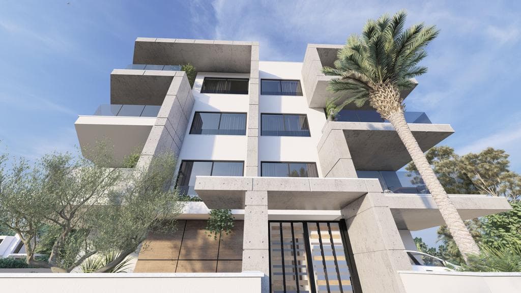 2-bedrooms apartments in Limassol, Cyprus.