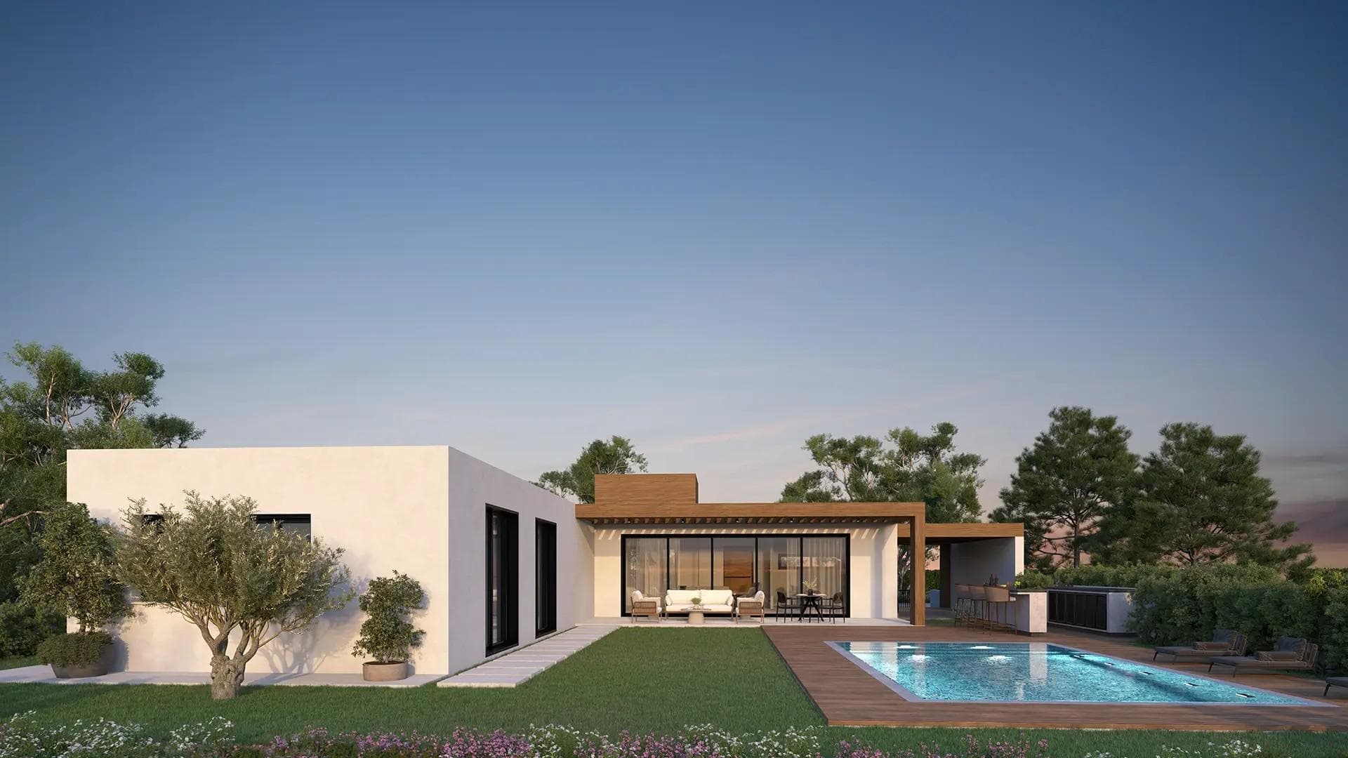3-bedrooms house in Larnaca, Cyprus.