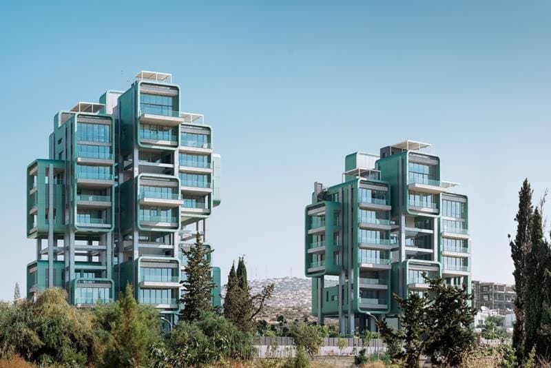 3-bedrooms apartments in Limassol, Cyprus.
