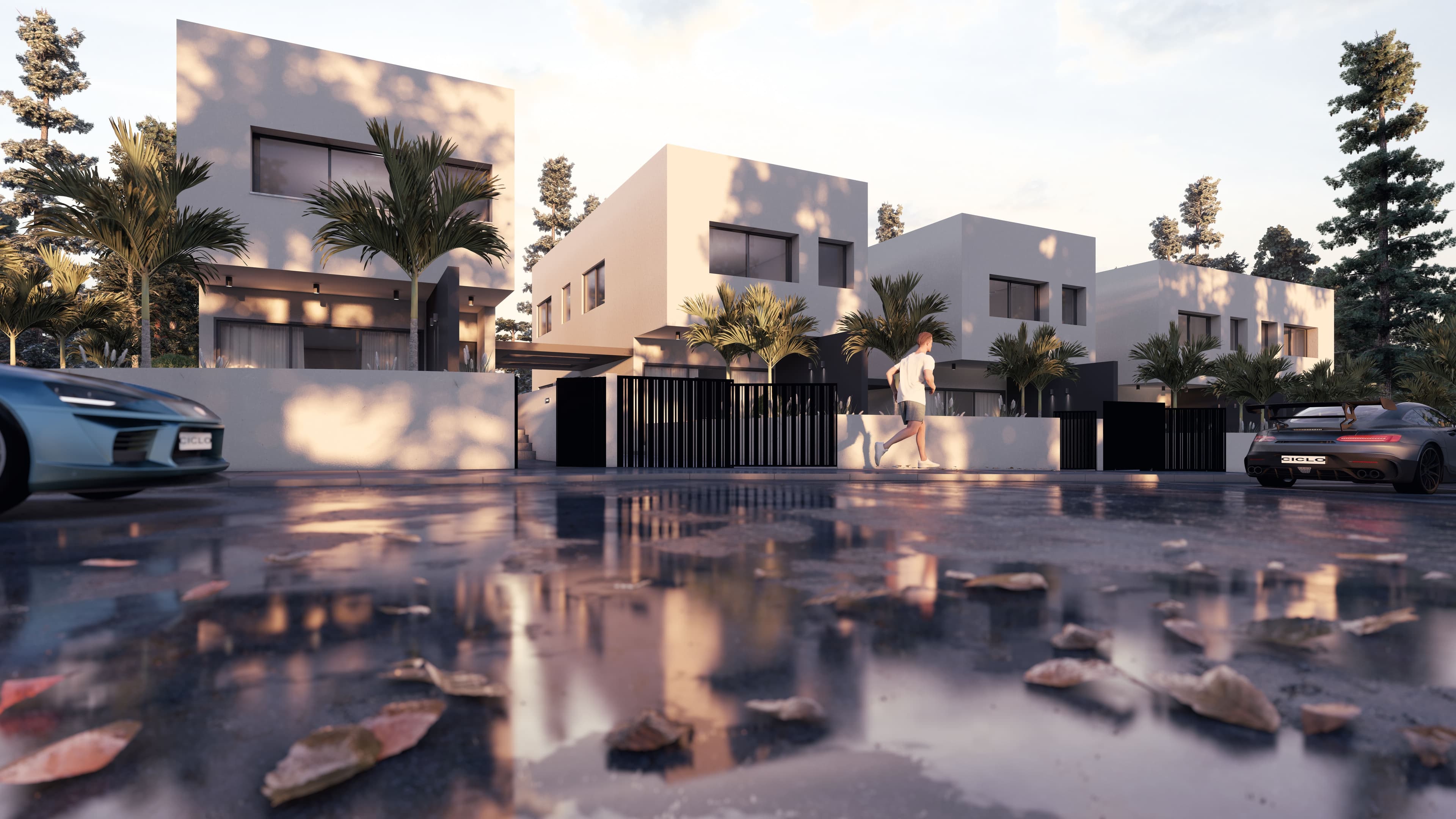 3-bedrooms house in Larnaca, Cyprus.